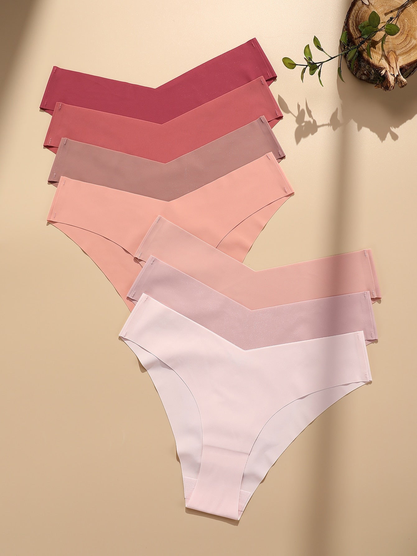 7pack Solid Simple Brief