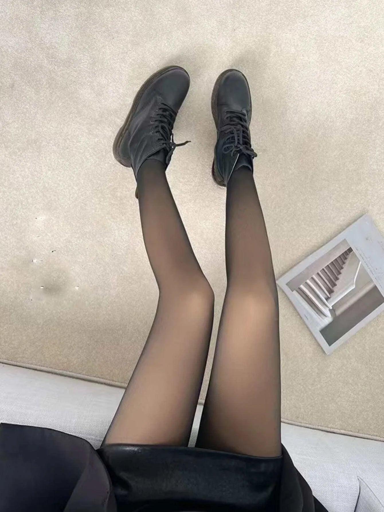 Minimalist Solid Tights