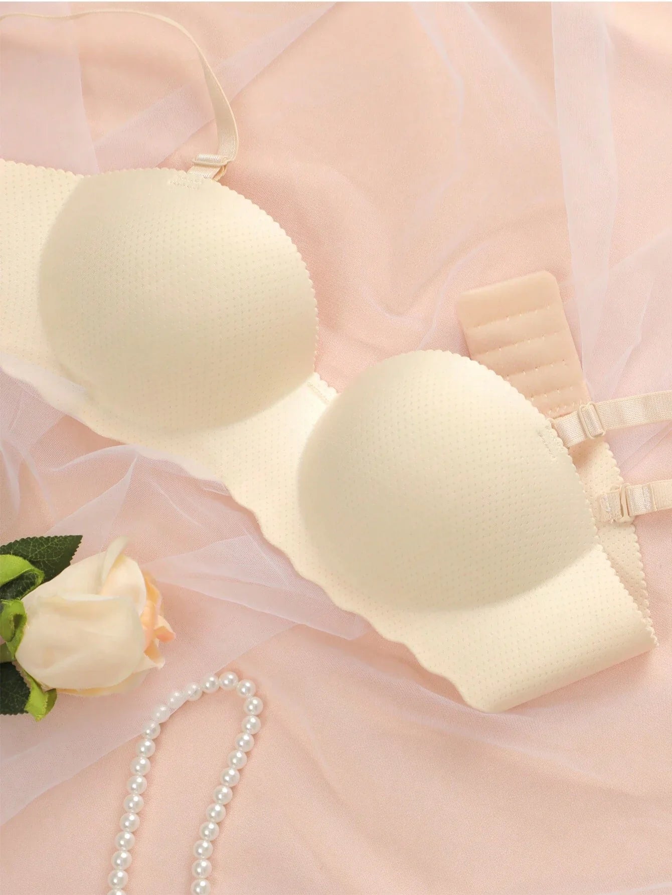 4PCS Underwear Seamless Bra Push Up Bras, With Small Breasts