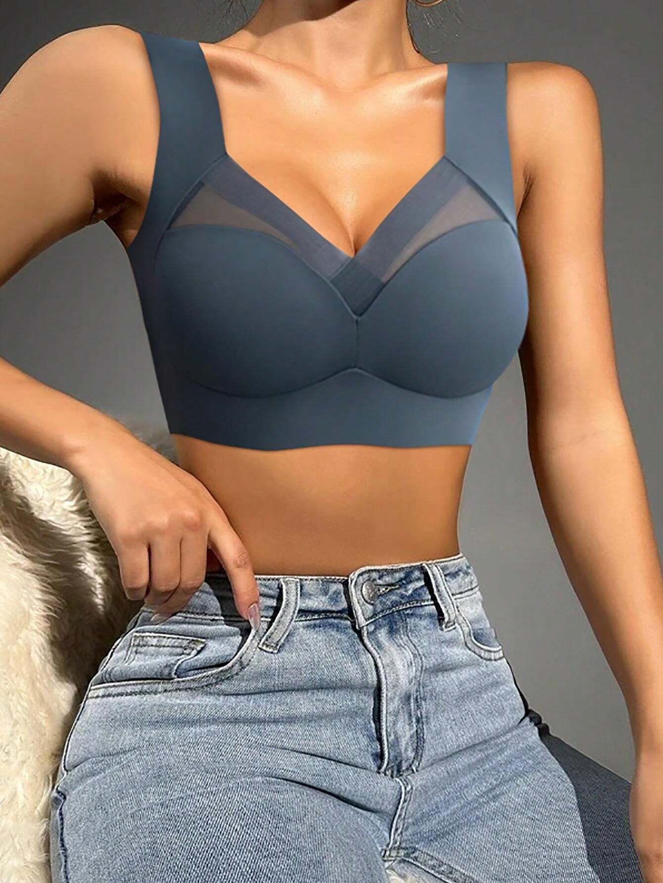 2pcs/Set Seamless Backless Bra
