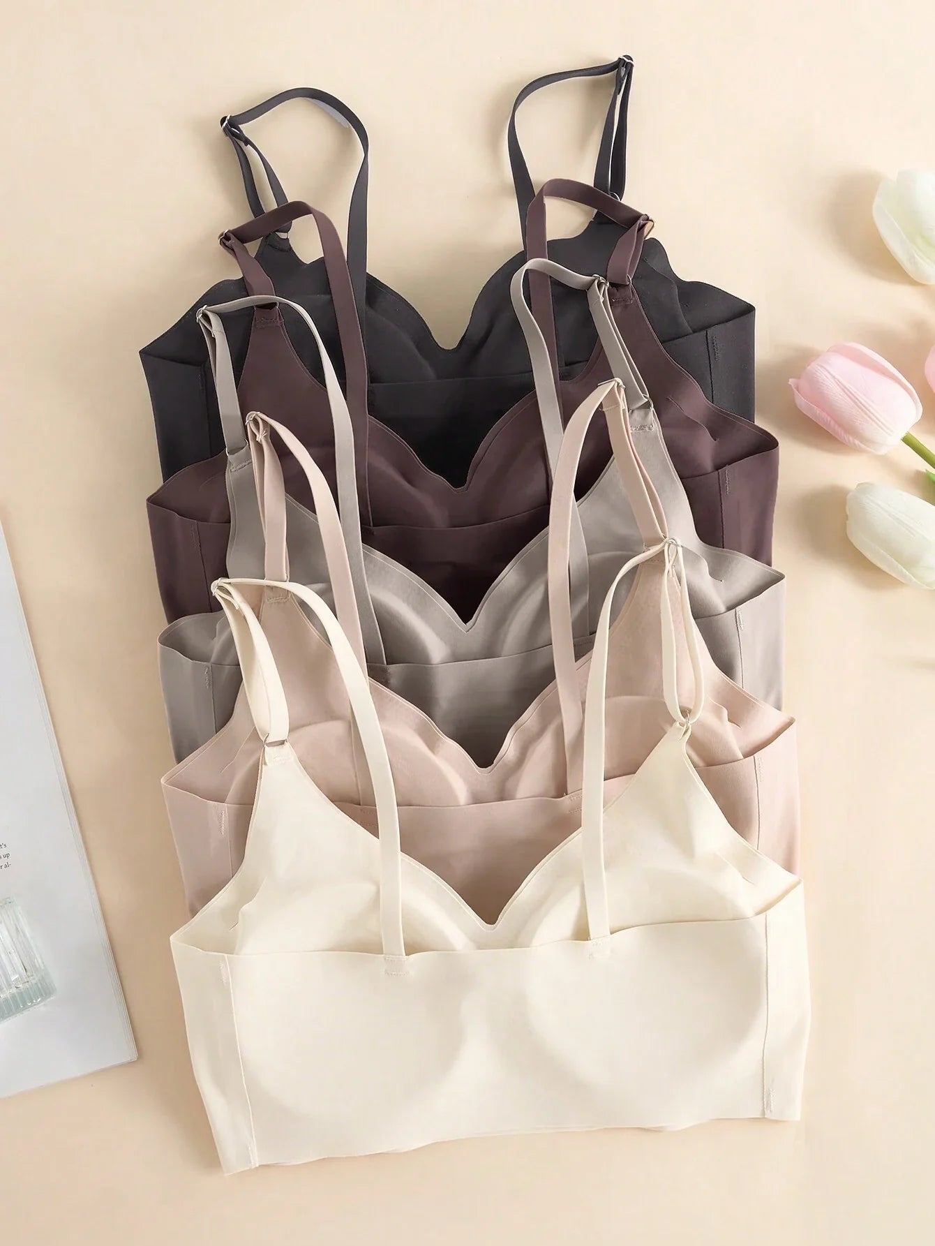 Basics Women Wireless Bra (5pcs/Pack)