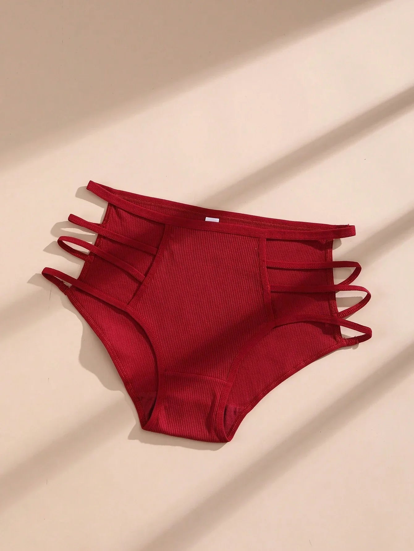 6pcs Women's Triangle Panties, Sexy Breathable Comfortable Hollowed-Out Underwear