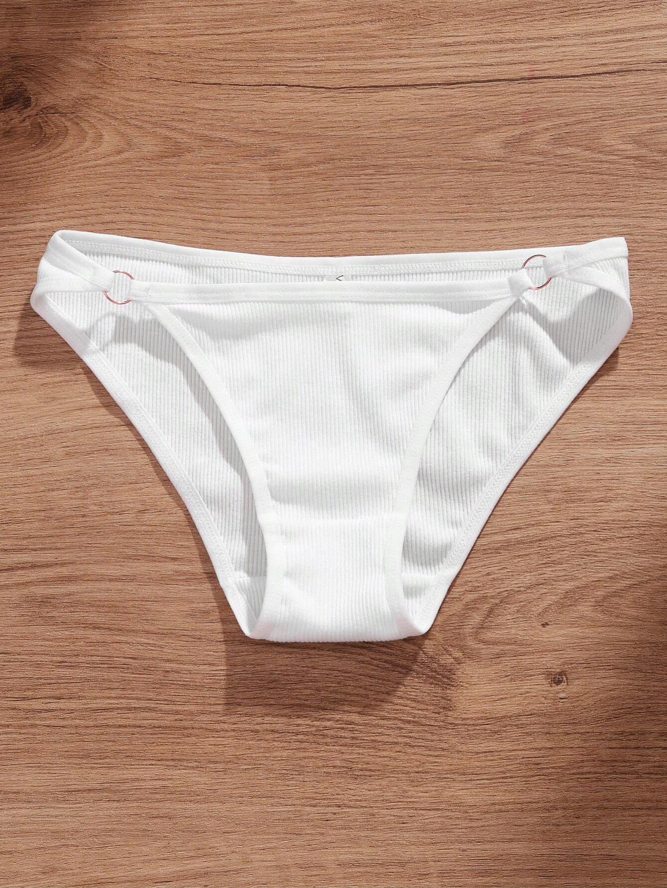 3PCS Women Sexy Low Rise Breathable Intimates Lingerie Soft Brief