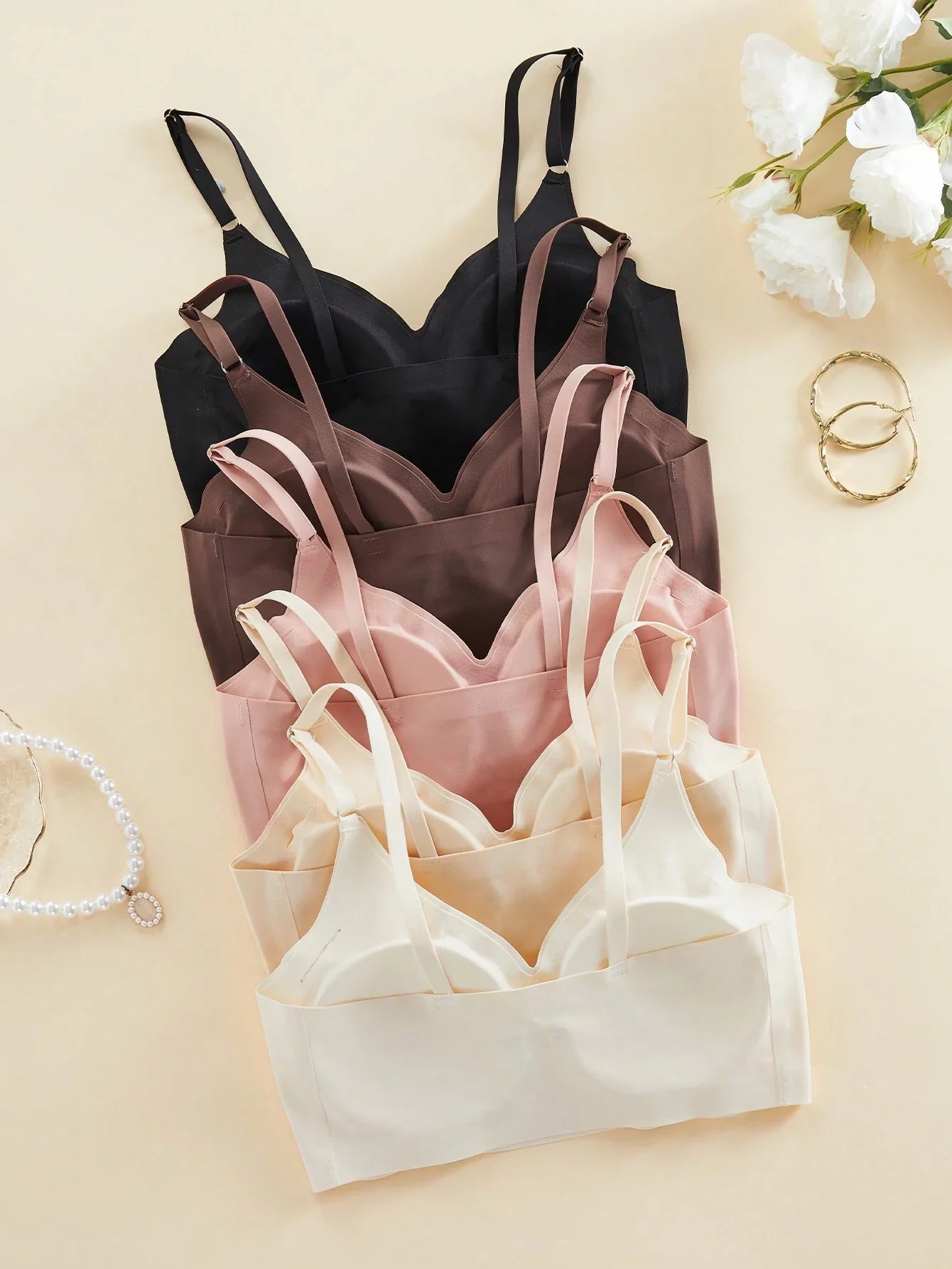 Basics Women Wireless Bra (5pcs/Pack)