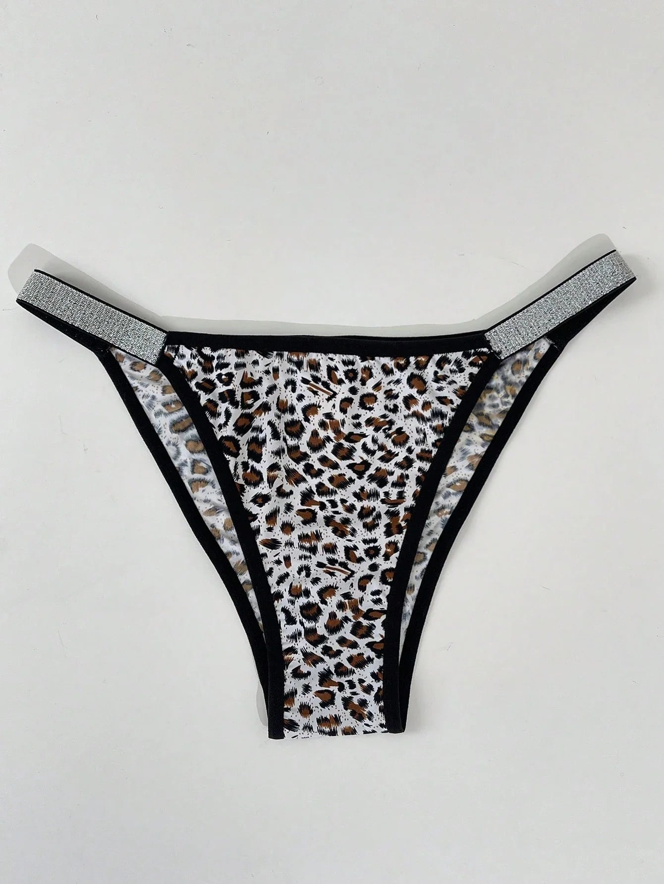 4 Pairs Women Solid Color Patchwork Simple Casual Panties