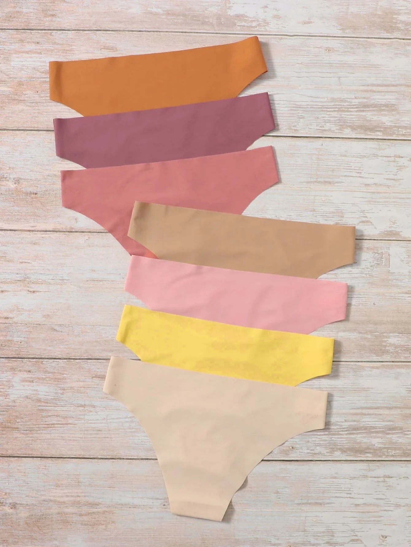 Underwear&amp;Sleepwear Basics 7pack Plain No Show Panty