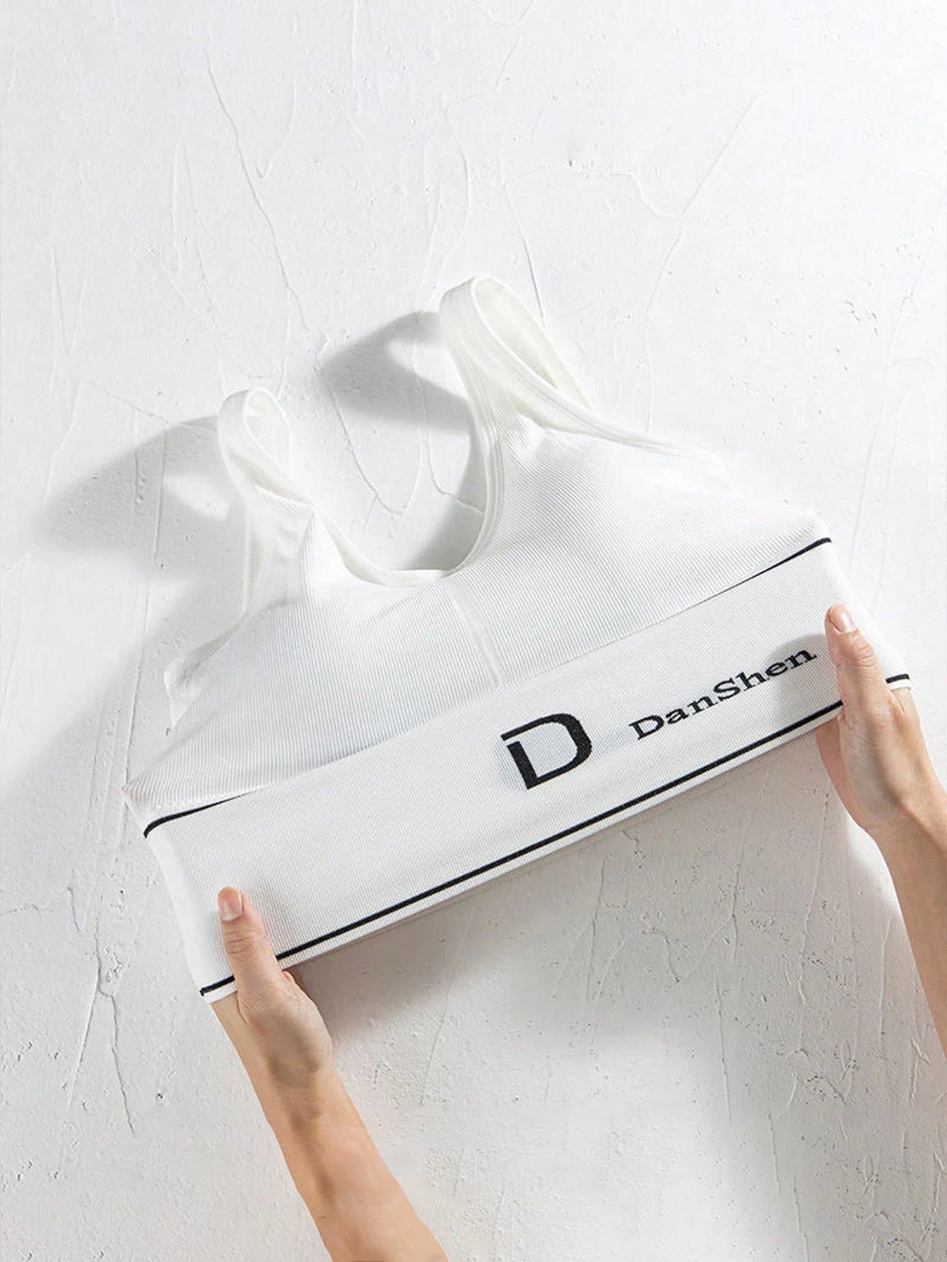 2 Packs High Support Contrast Binding Sports Bra