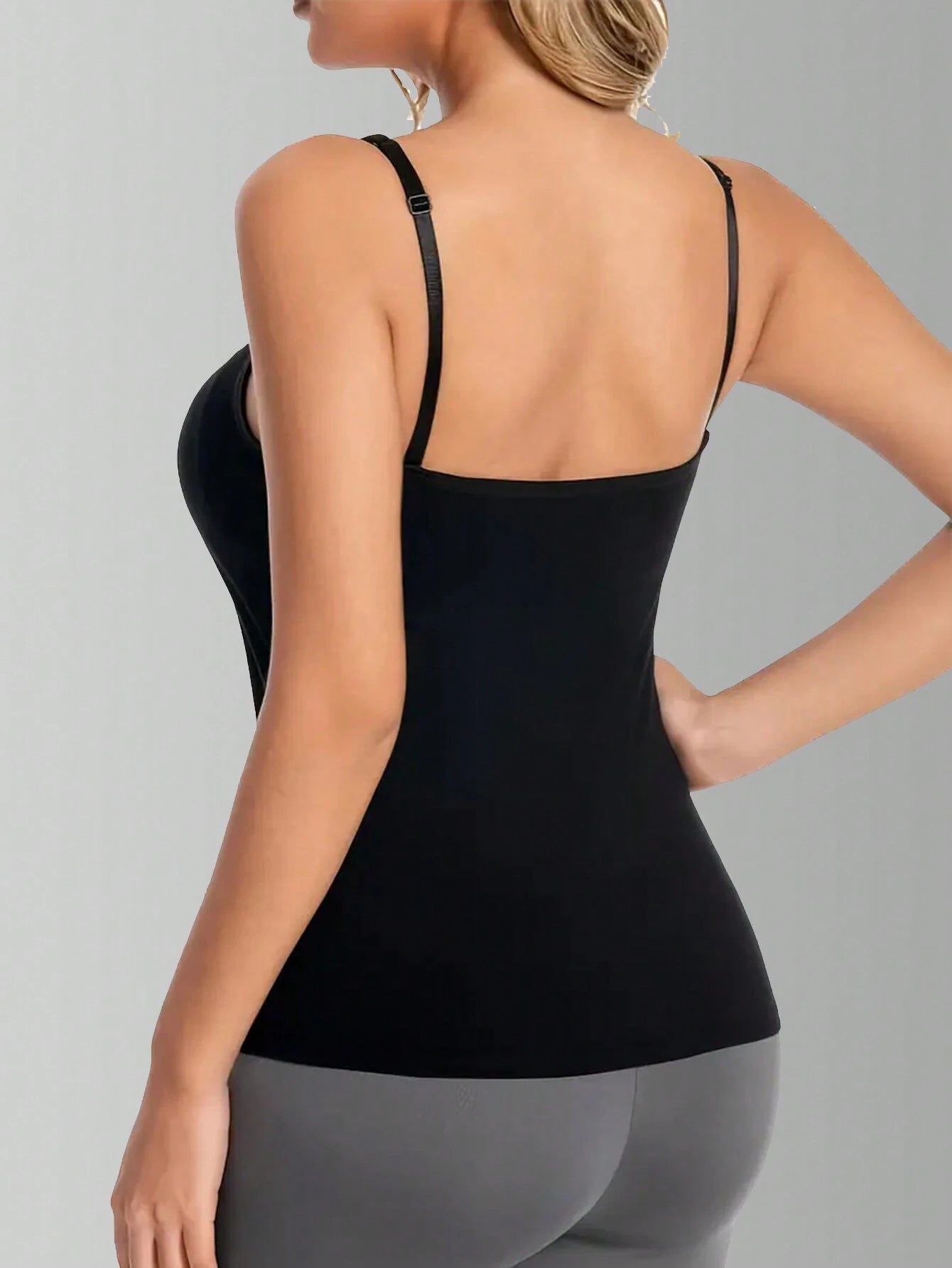 2pcs Camisole With Built-In Bra