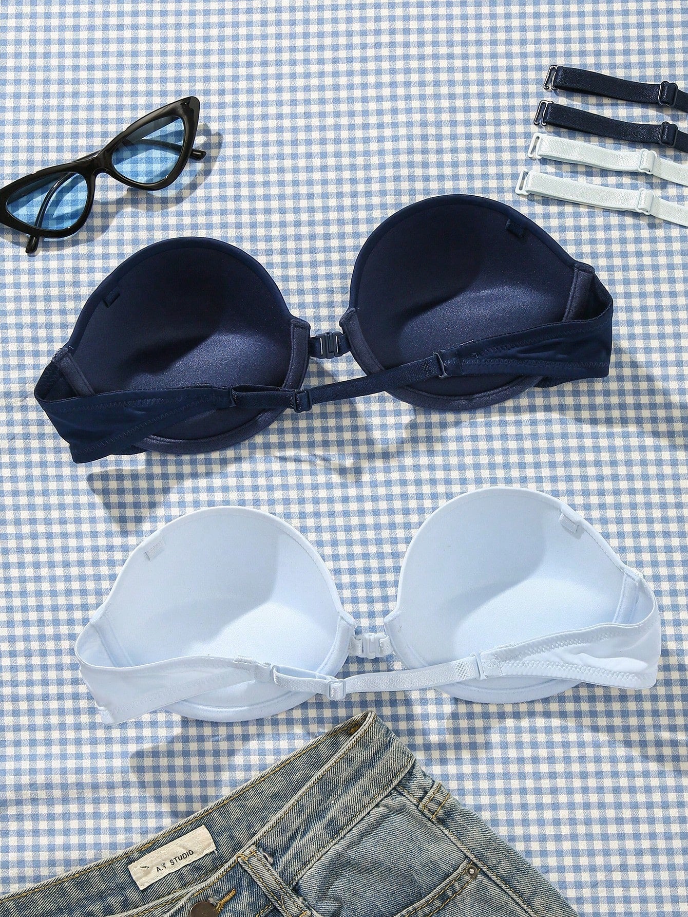 Women's Solid Color Simple Casual Bras