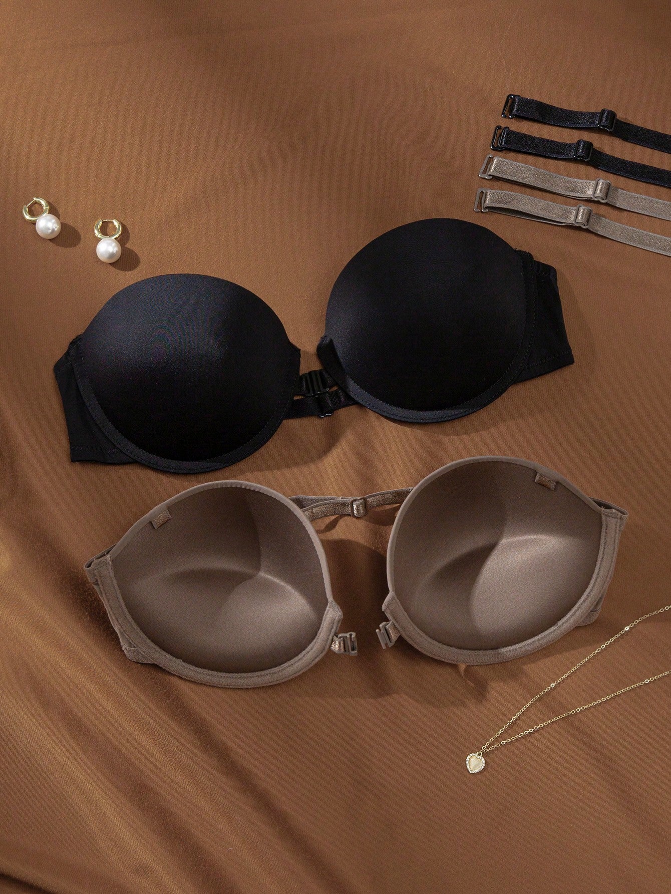 Women's Solid Color Simple Casual Bras