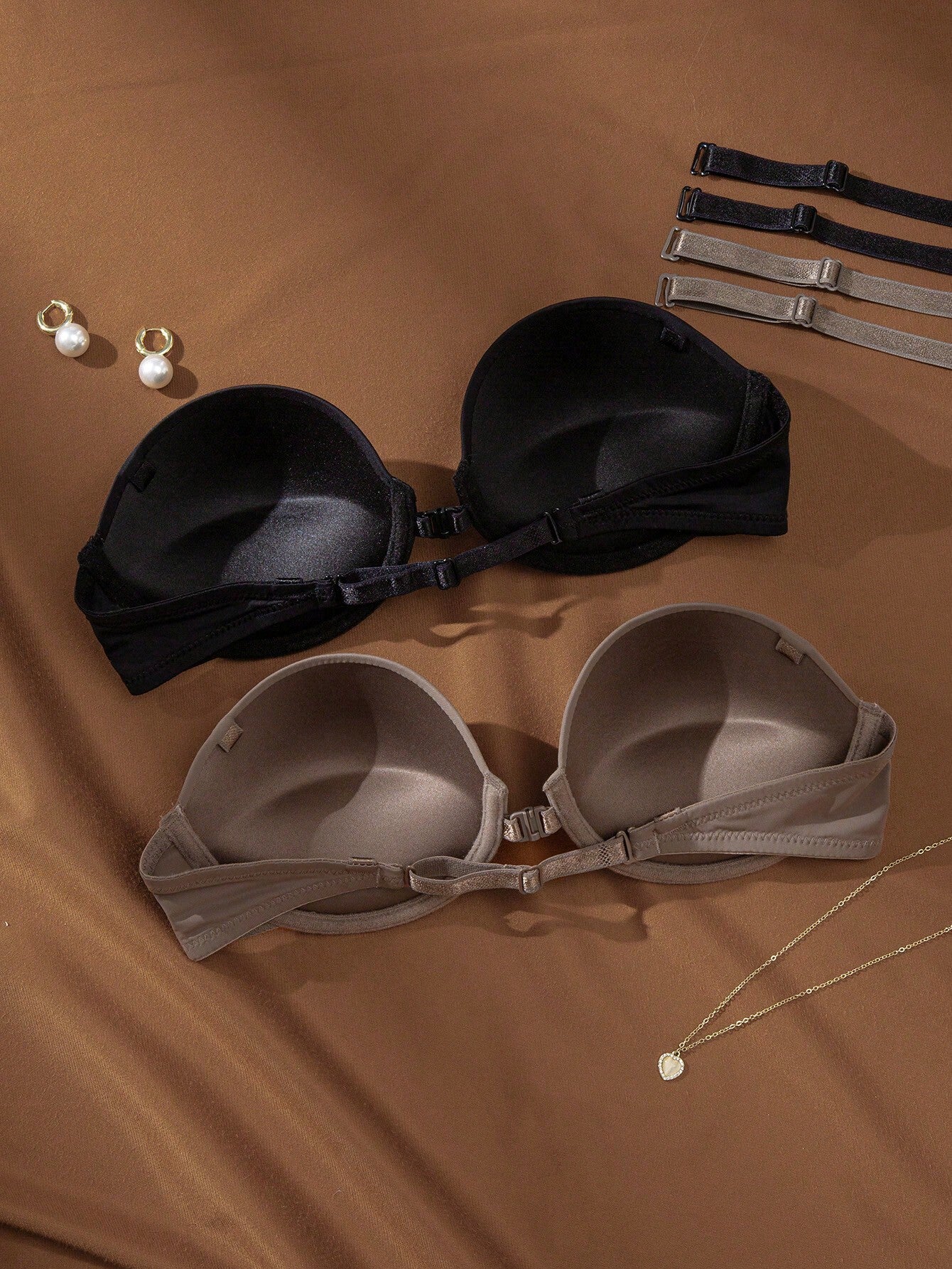 Women's Solid Color Simple Casual Bras