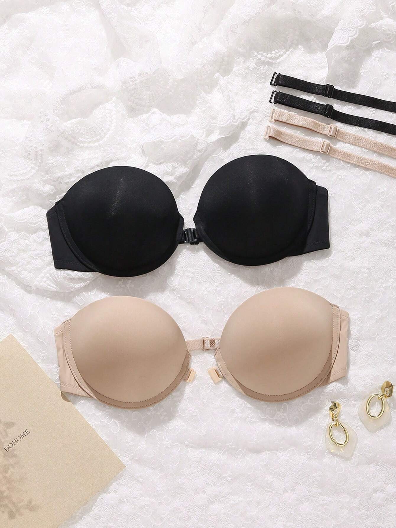 Women's Solid Color Simple Casual Bras