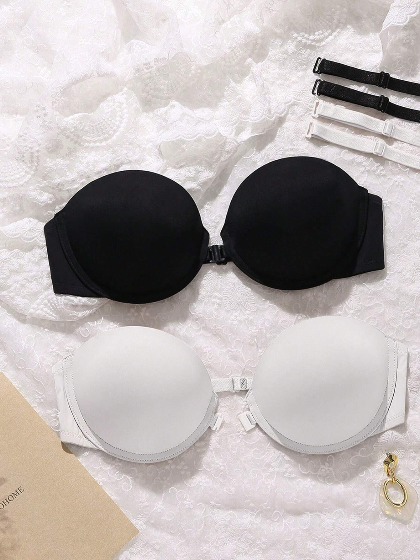 Women's Solid Color Simple Casual Bras