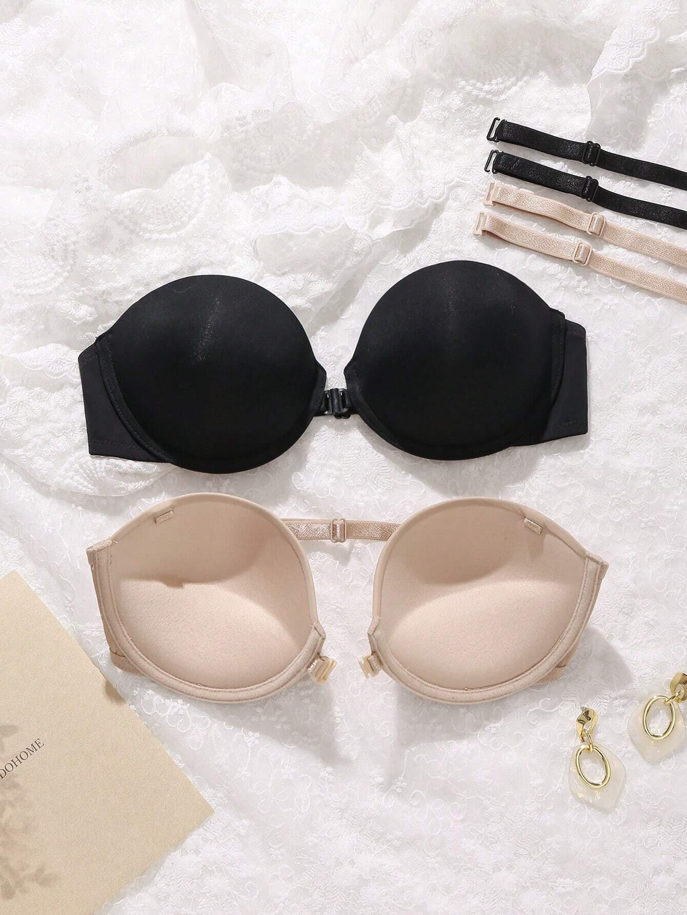 Women's Solid Color Simple Casual Bras