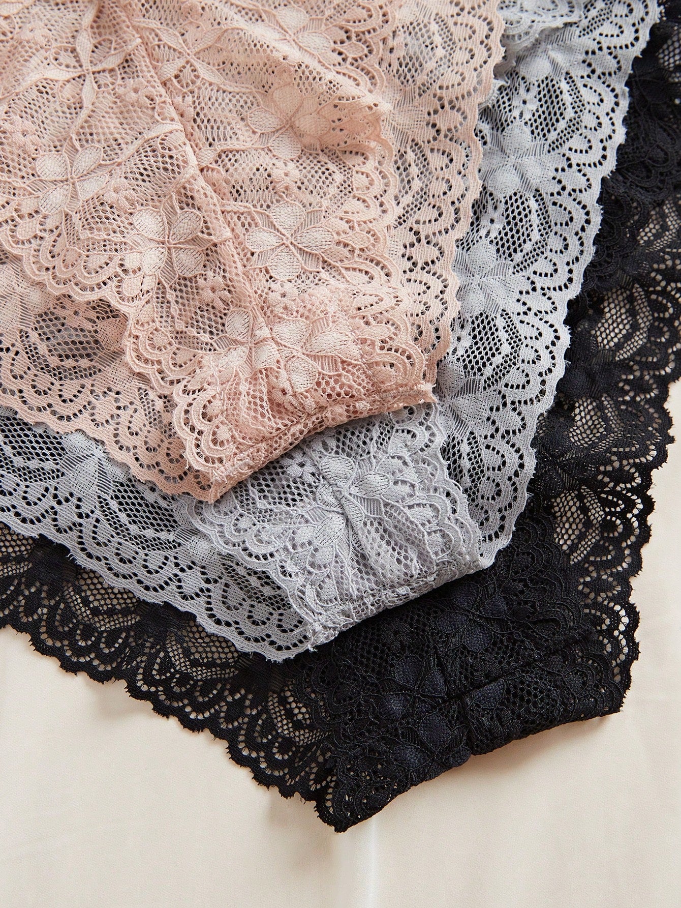 Breathable Lingerie Bra Underwear Set