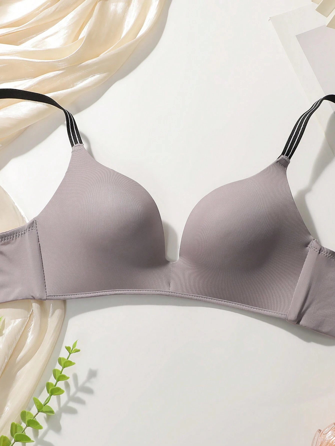 Letter Print Strap Bra Set 3pack Sports