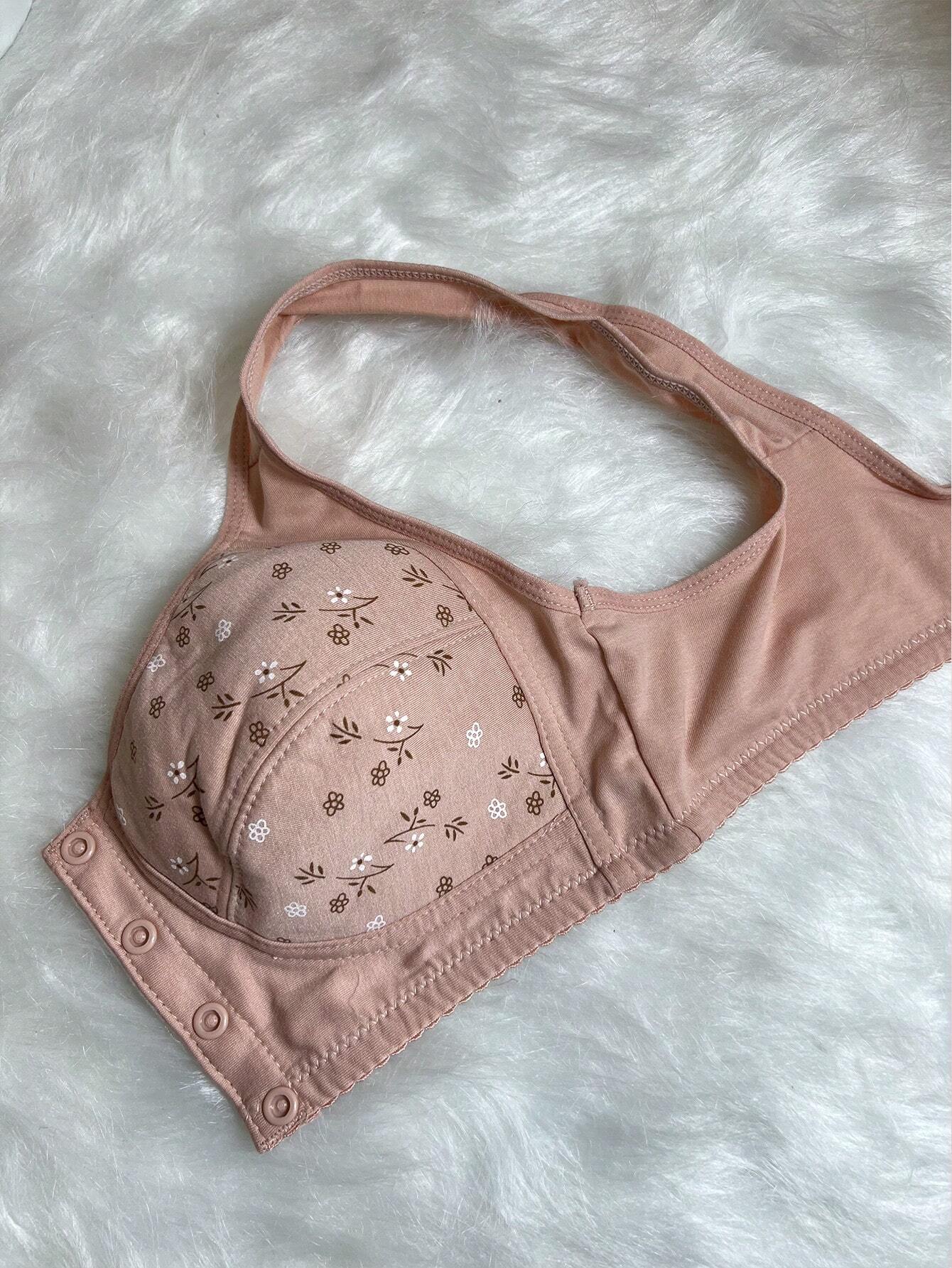 3pcs Front Closure Soft Camisole Bras