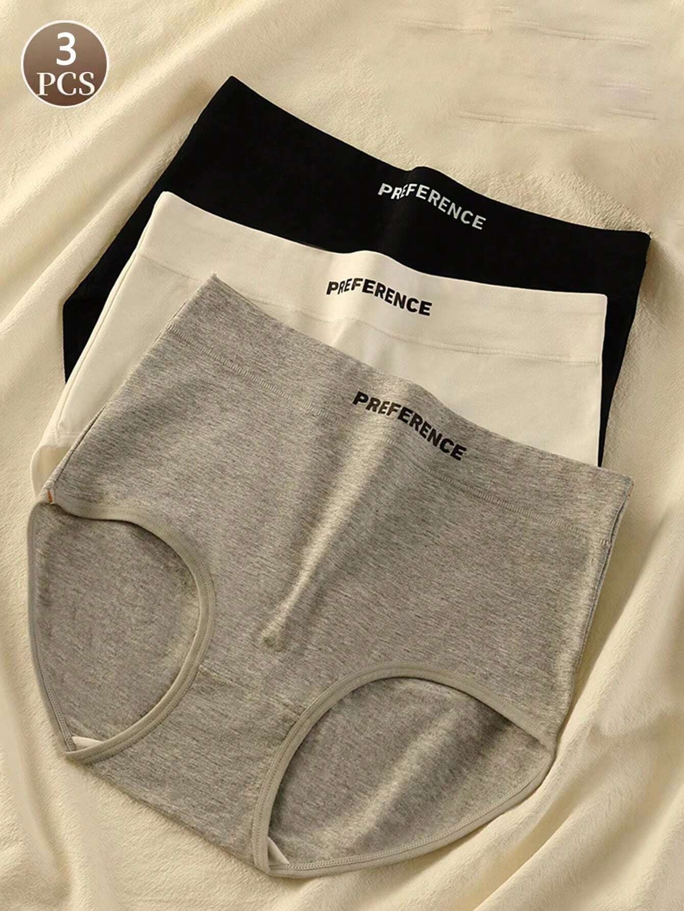 3 Pcs/Pack Women Panties