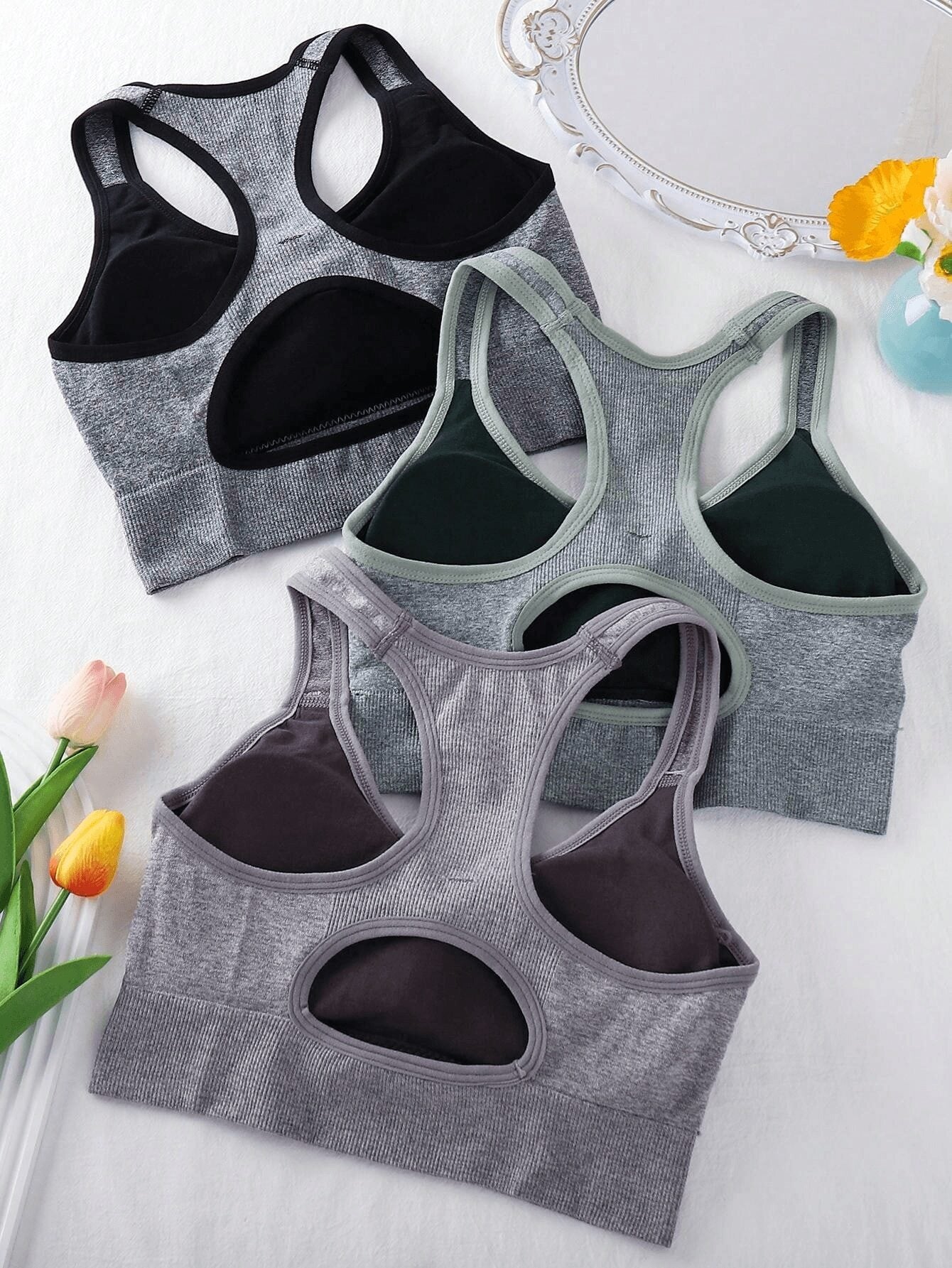 3pcs/Set Women Sporting Bra