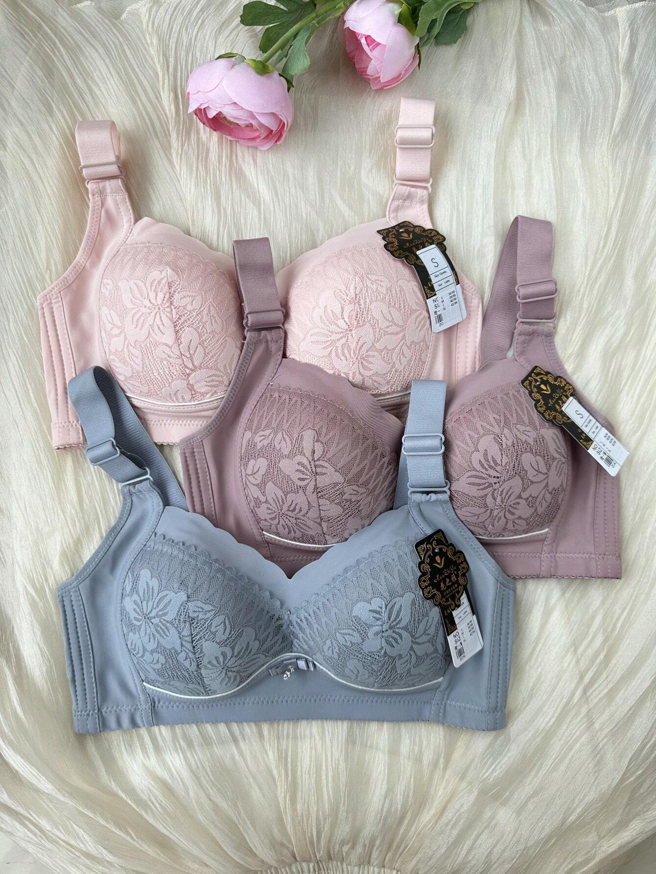 3pcs Wireless Sexy Adjustable Minimizer Bras