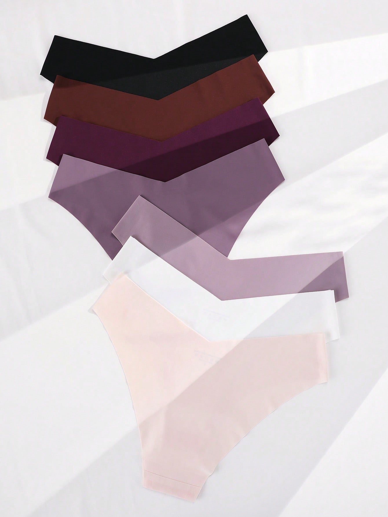 7pack Solid Simple Brief