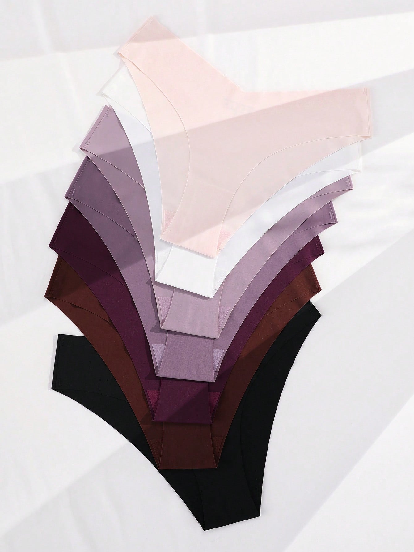 7pack Solid Simple Brief