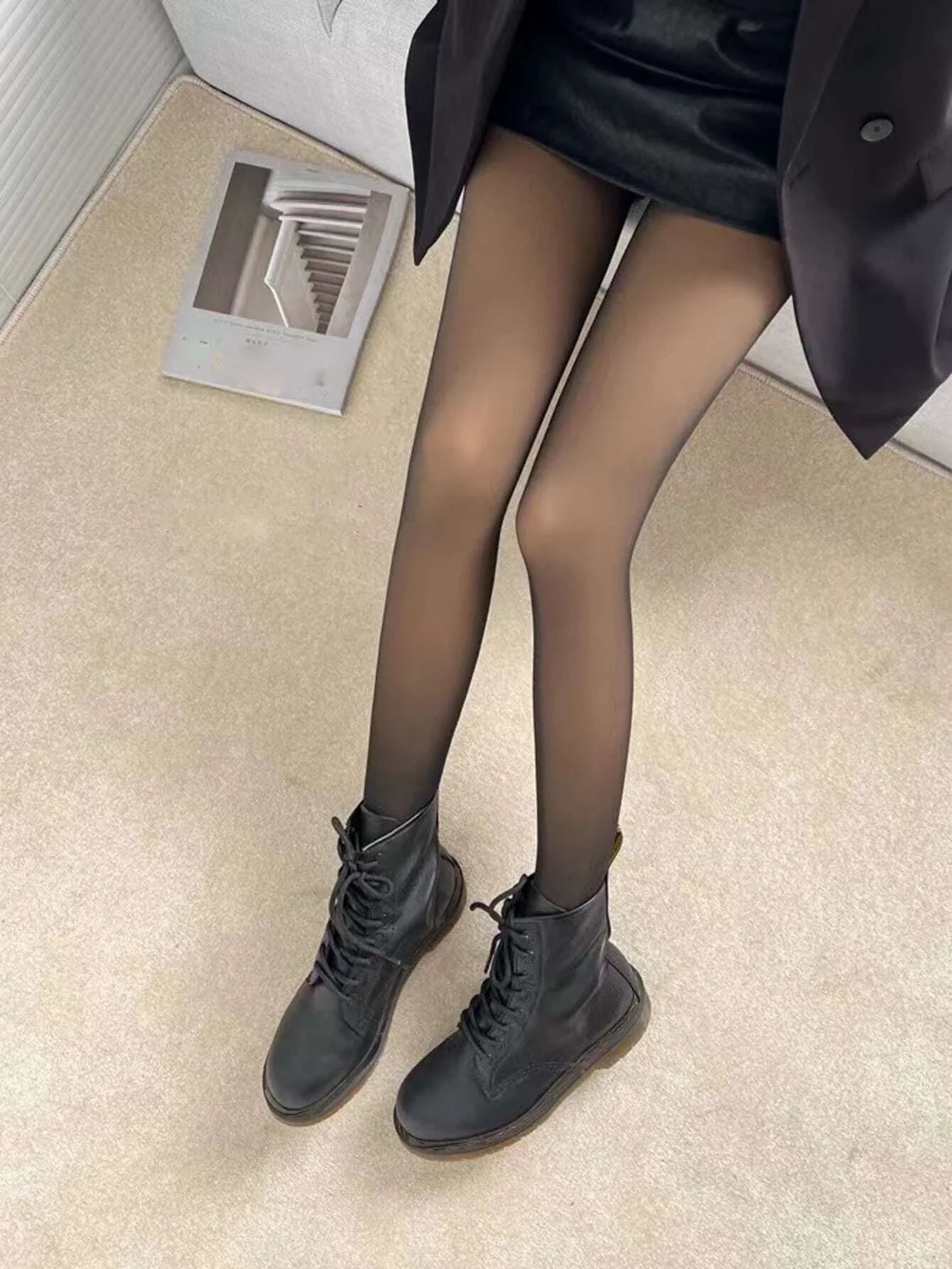 Minimalist Solid Tights