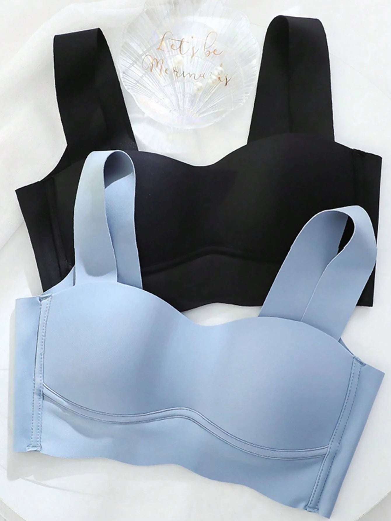 4pcs/Pack Seamless Soft Wireless Bras