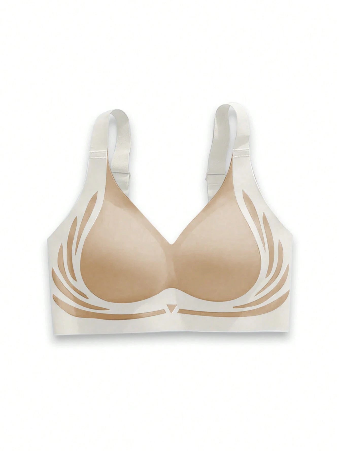 4pcs/Set Women's Wireless Minimalist Lift Seamless Bras With Back Closure