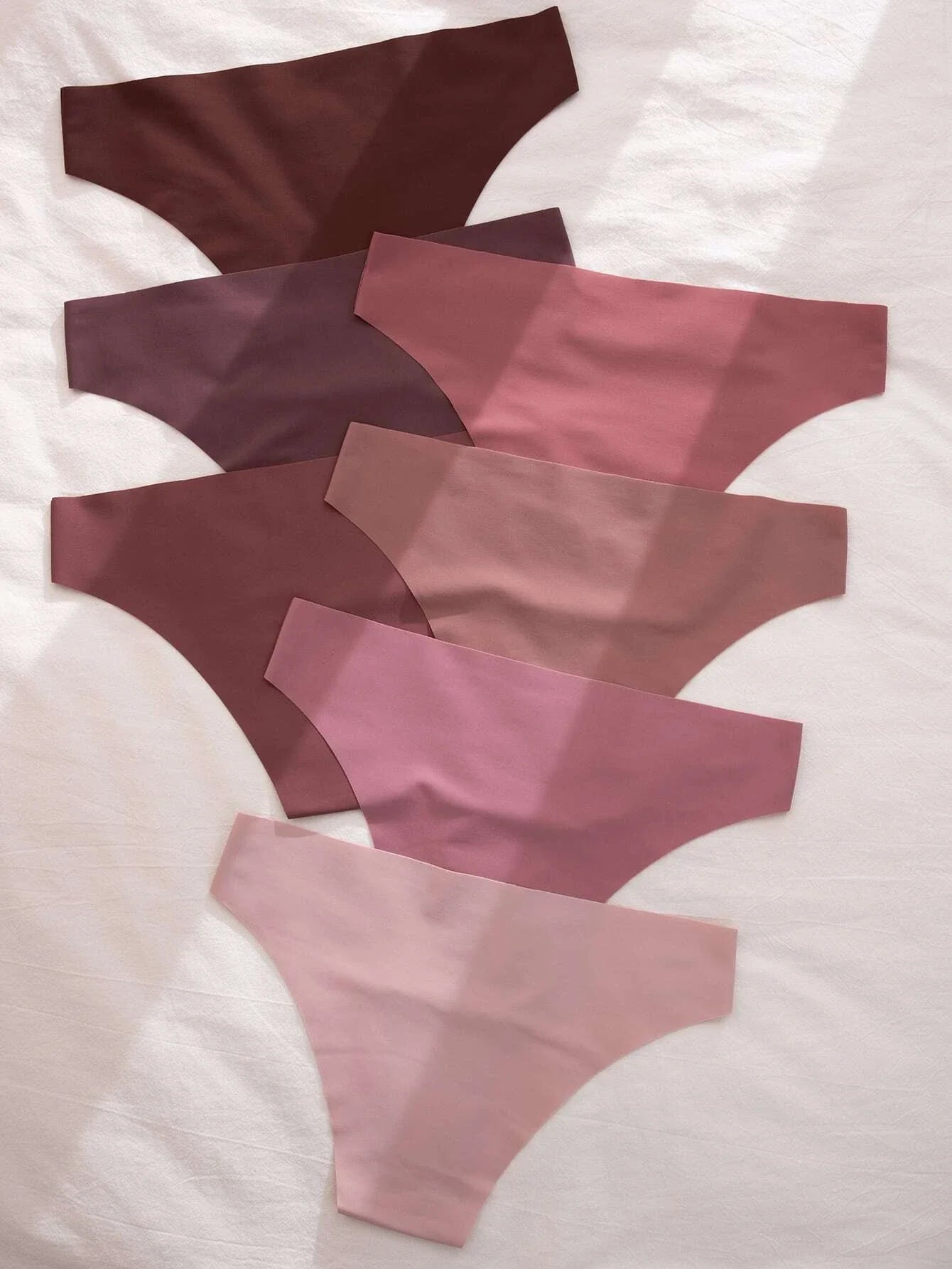 Underwear&amp;Sleepwear Basics 7pack Plain No Show Panty