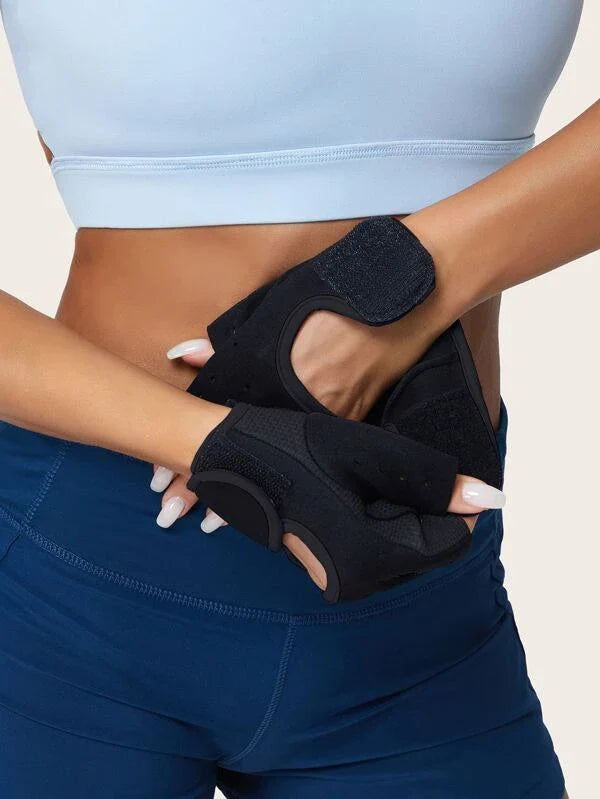 1pair Cycling Half-finger Fitness Gloves