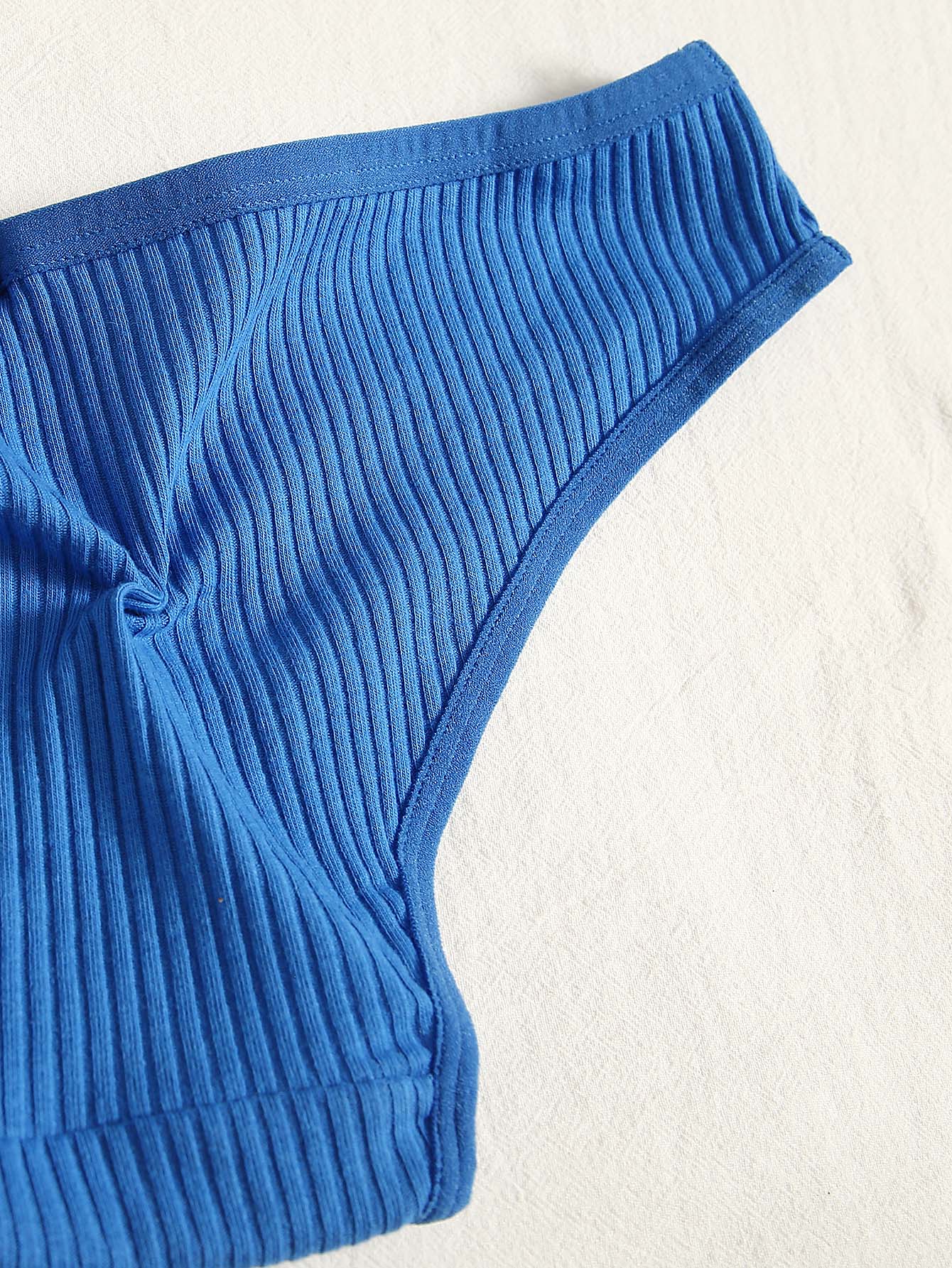 7pack Solid Rib Panty