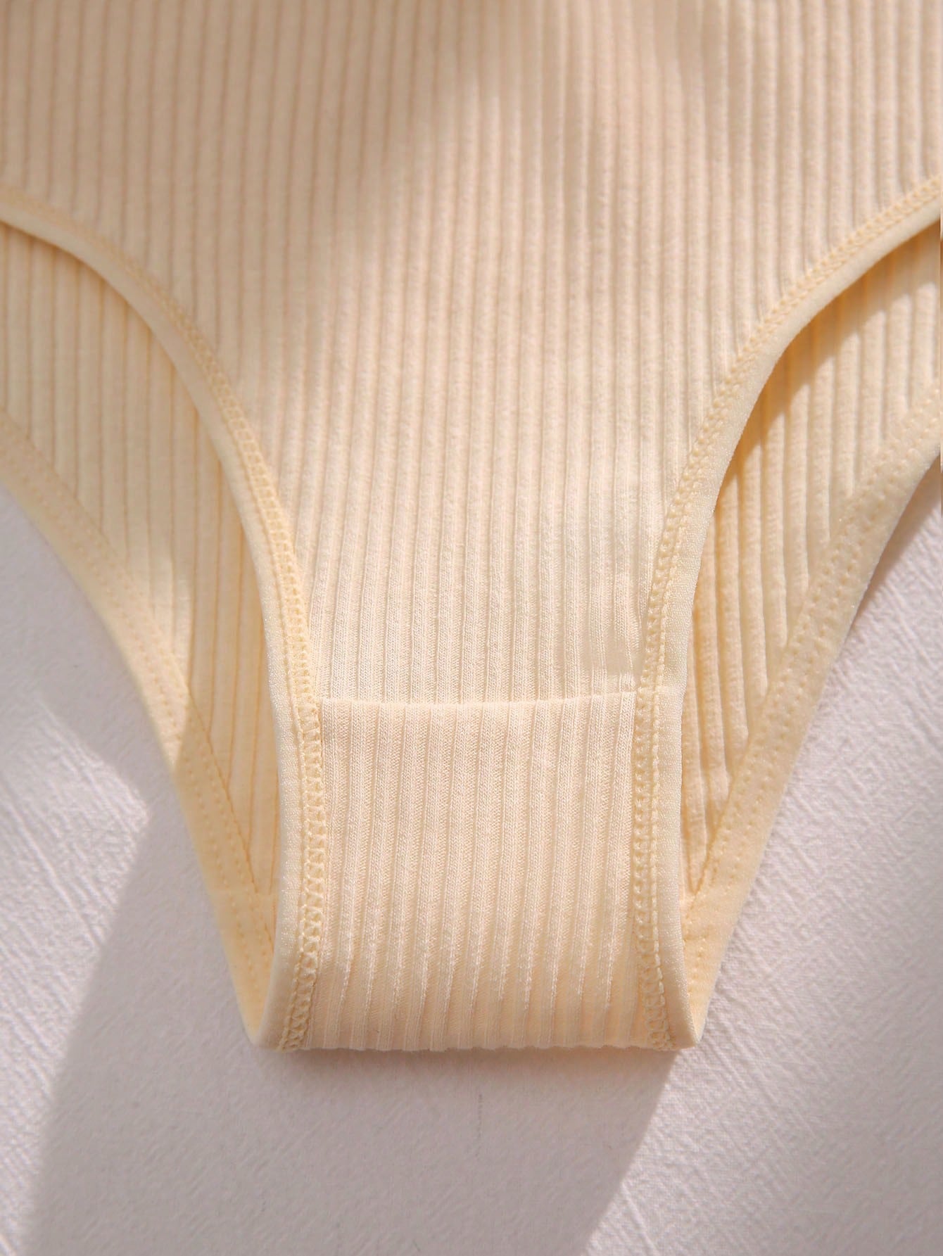 7pack Solid Rib Panty