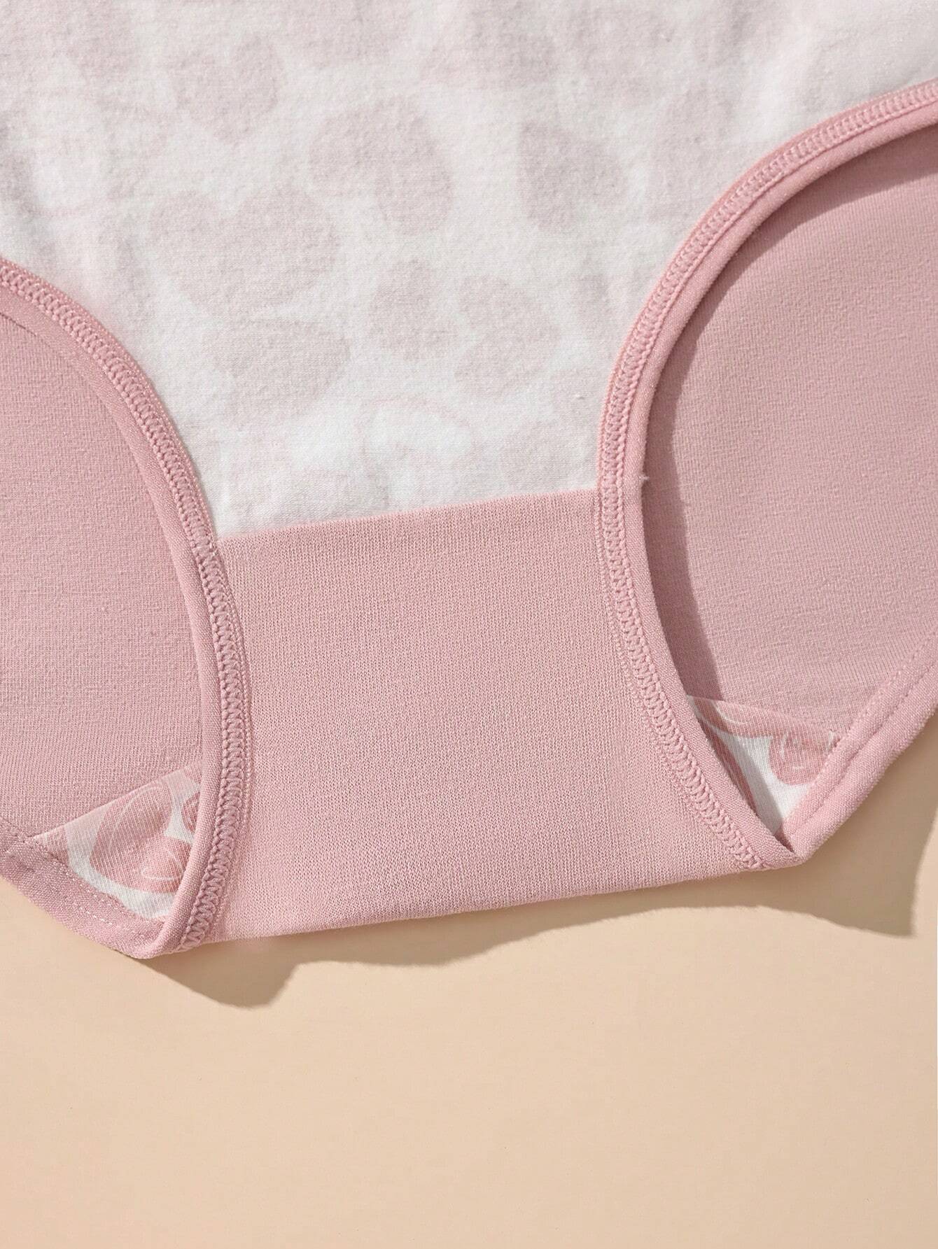 4pcs/set Comfortable &amp; Breathable Ladies' Triangle Panties