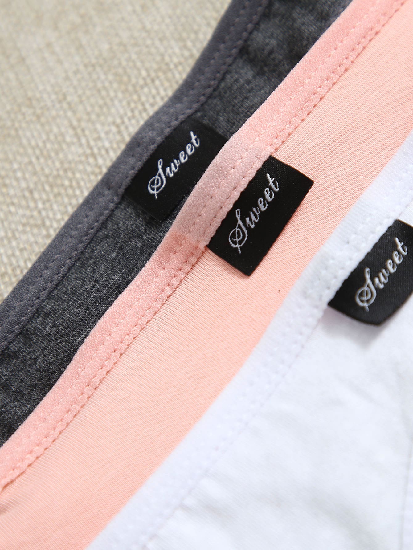 7pack Solid Simple Panty