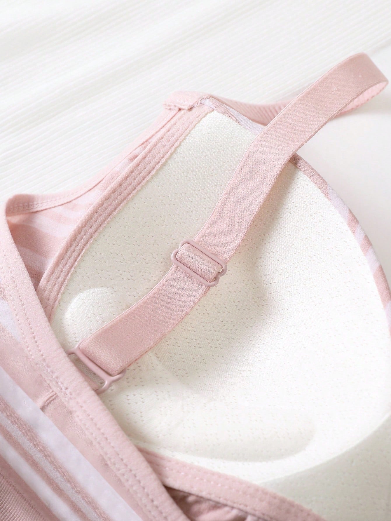 6pcs Set Classic Stripe Wireless Non-Padded Lingerie Bras