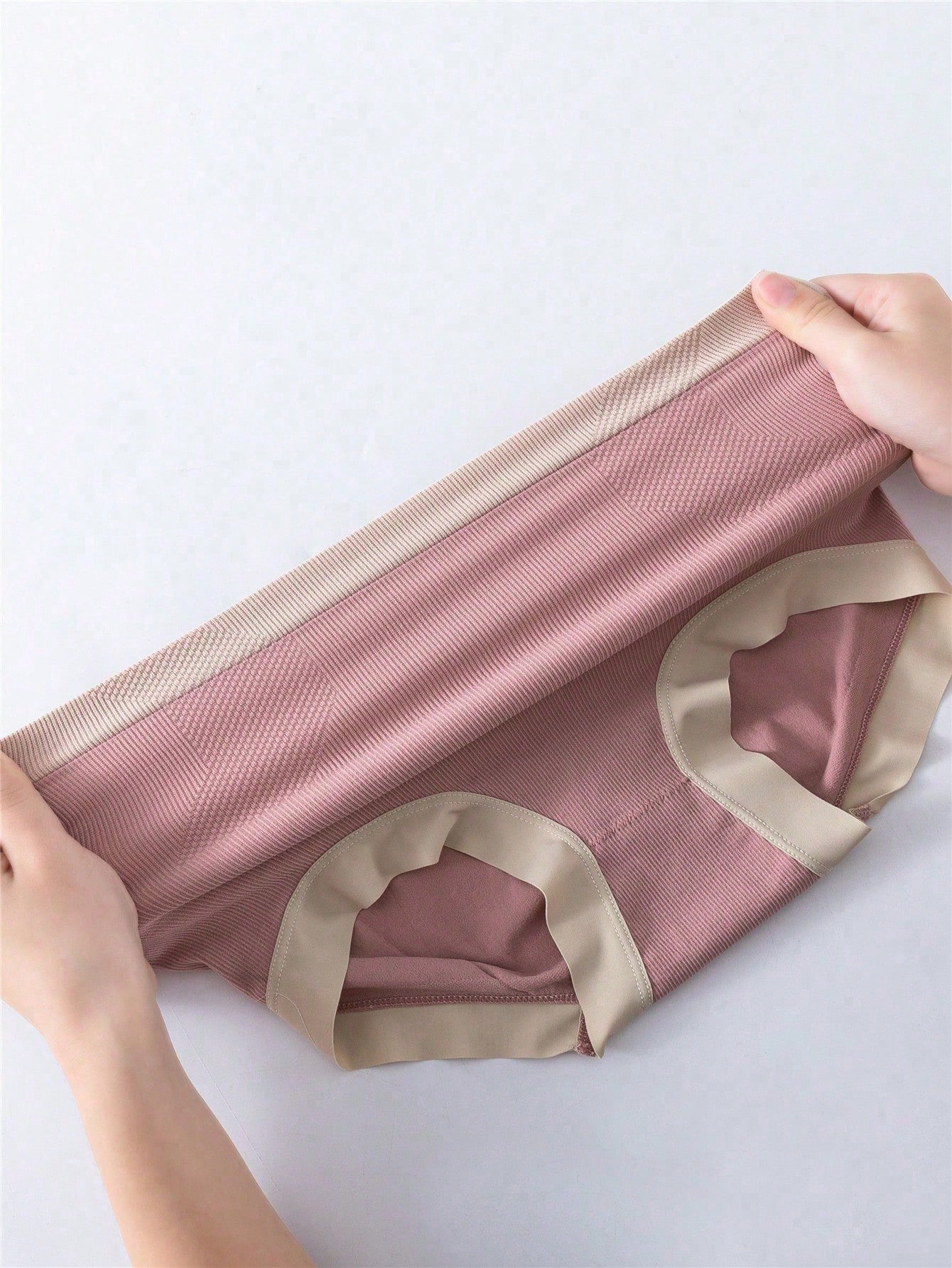 6pcs Women High Waisted Seamless No Show Hipster Panties