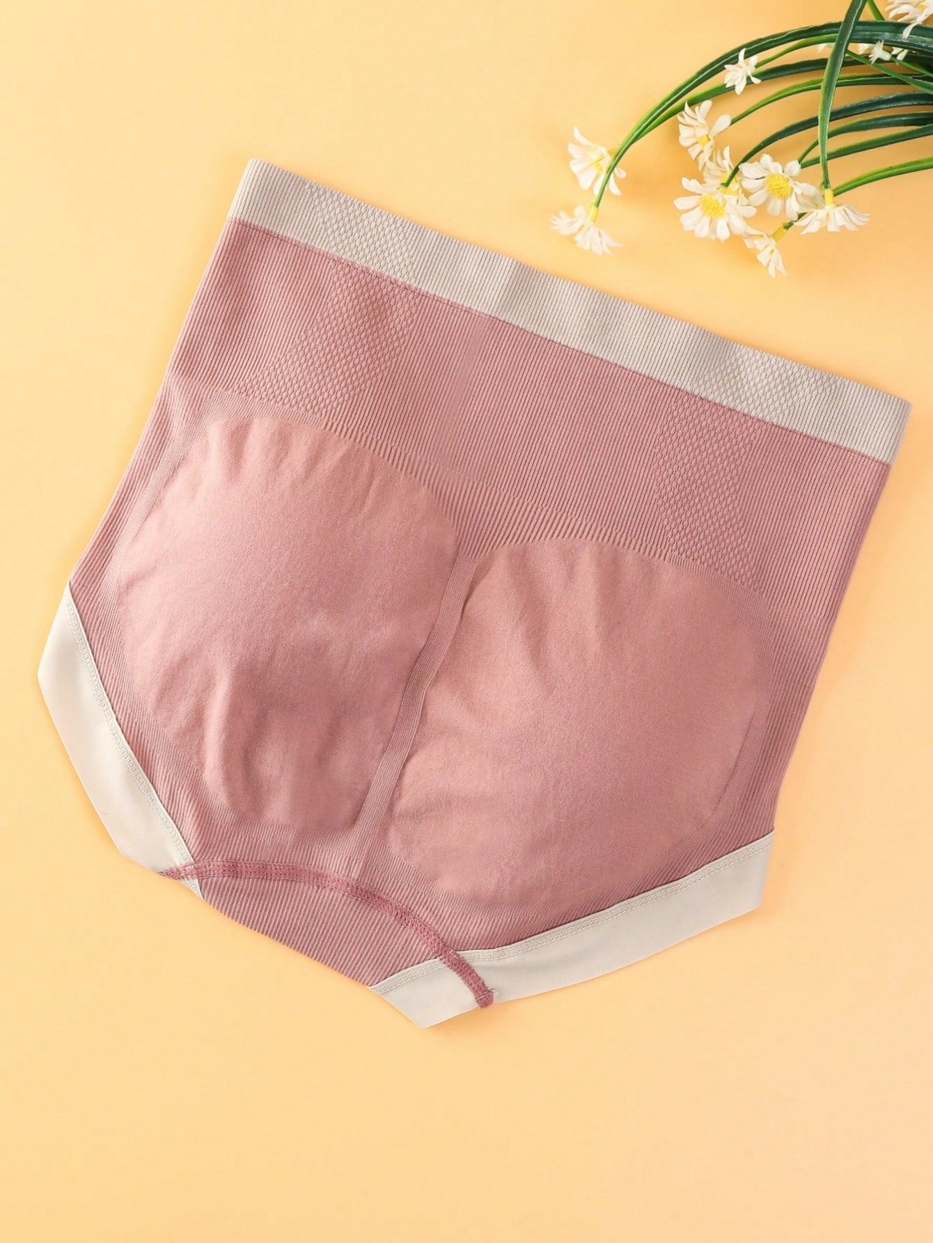 6pcs Women High Waisted Seamless No Show Hipster Panties