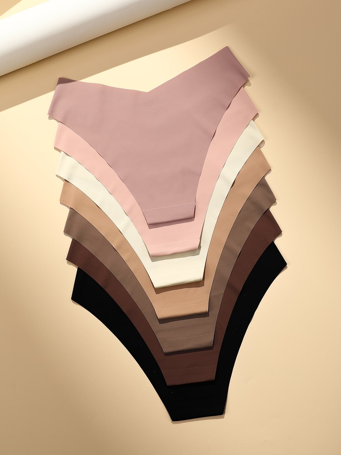 7pack Solid Simple Brief