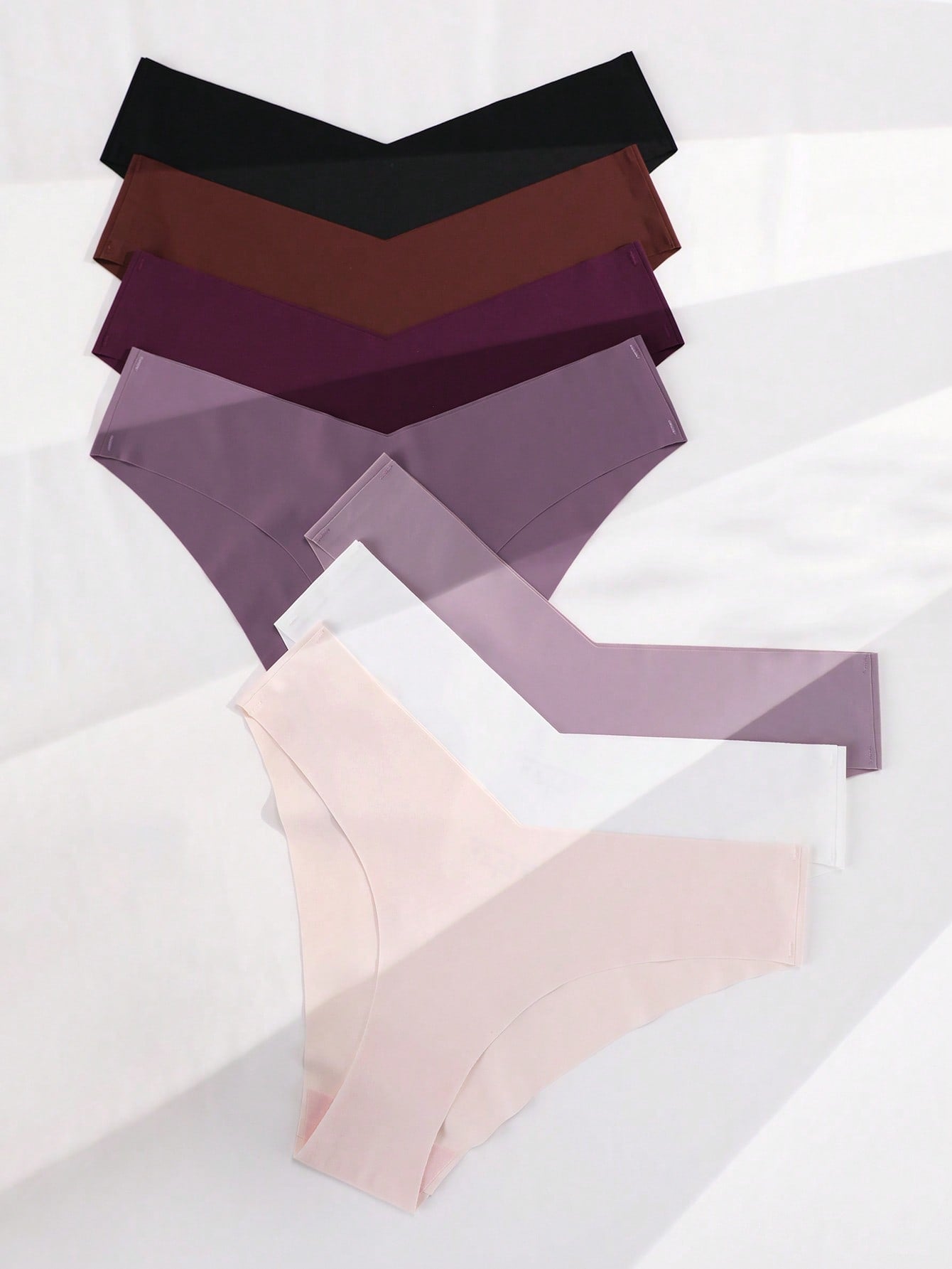 7pack Solid Simple Brief