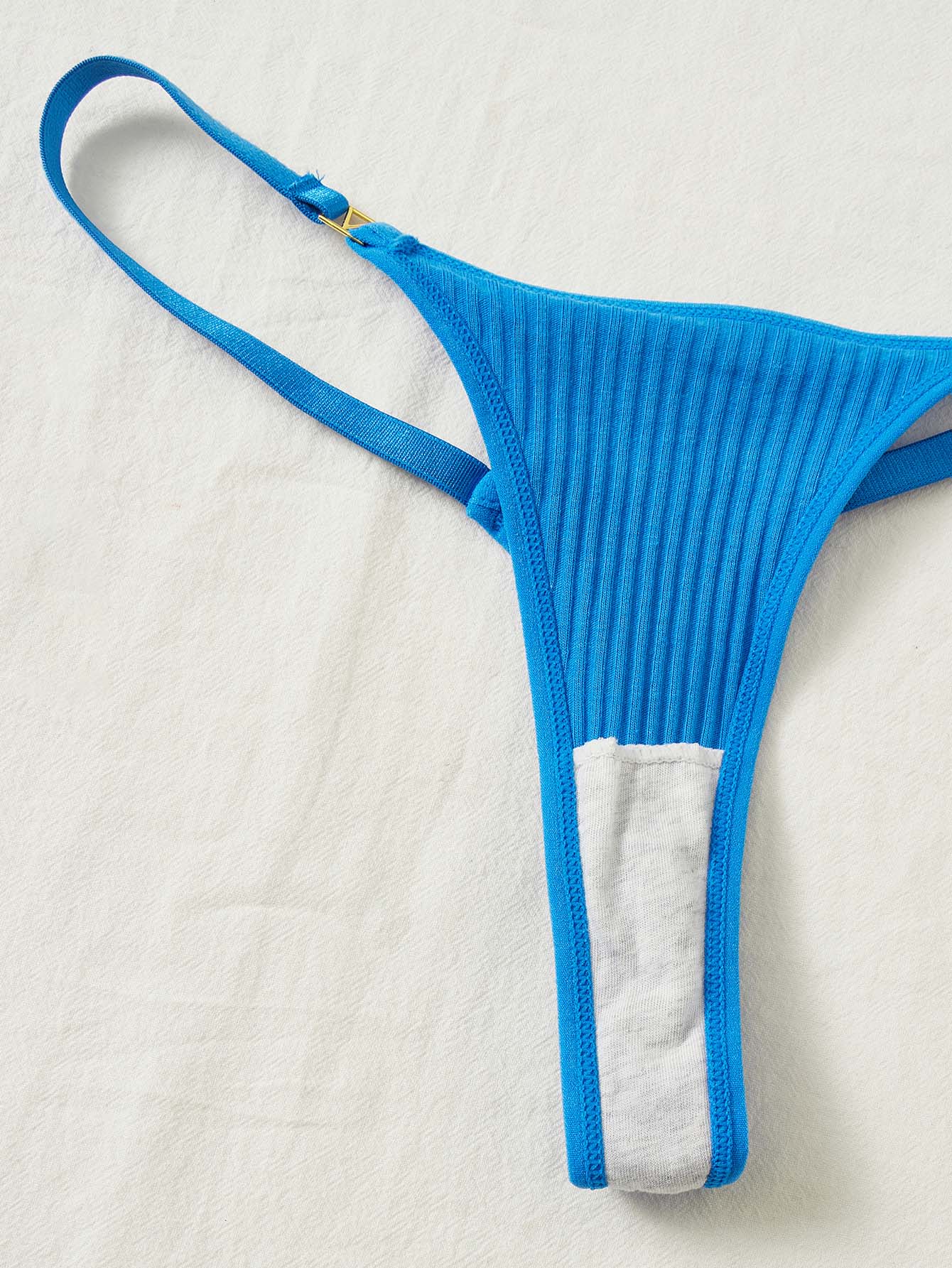 7pack Ribbed Knit Thong