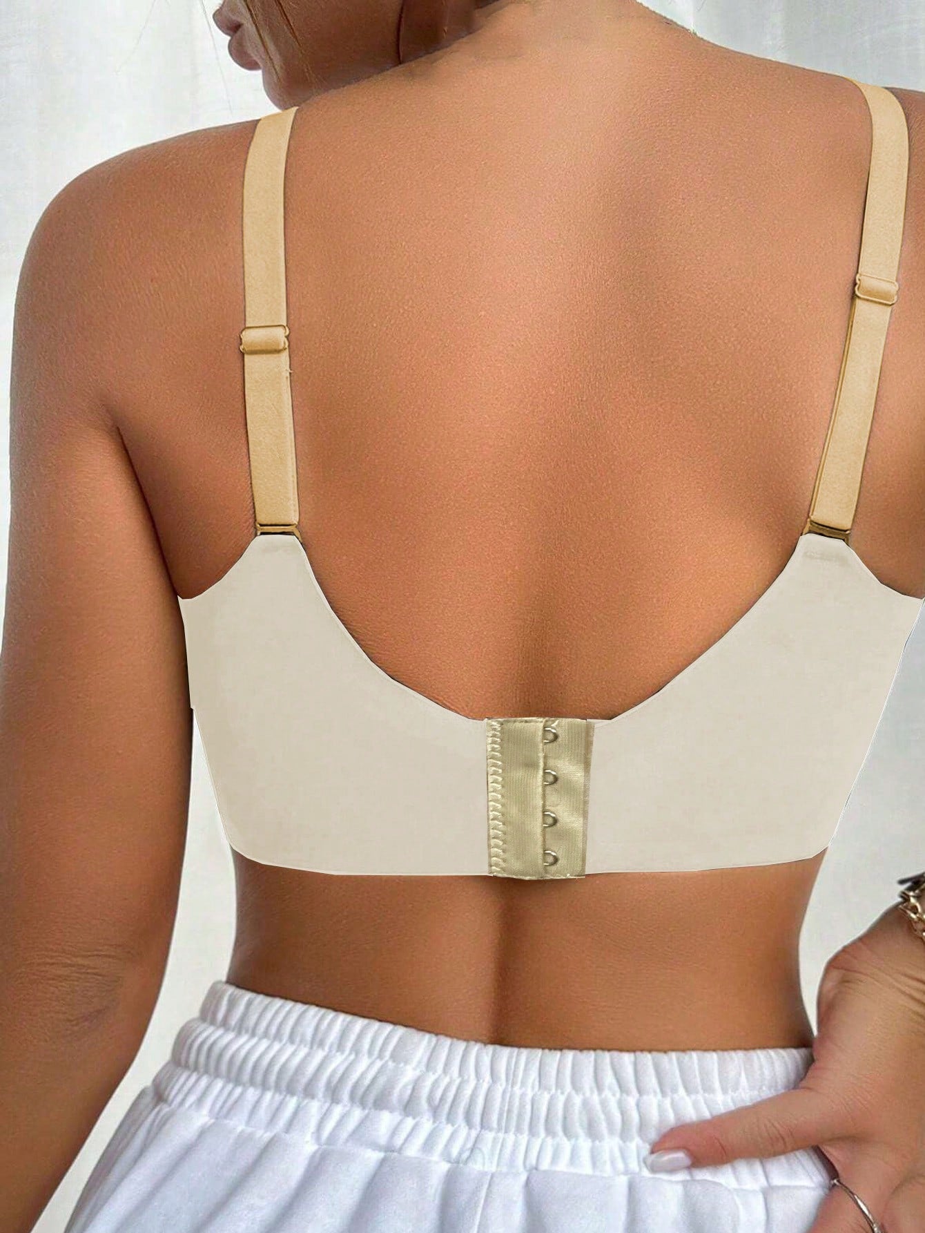 Soft Seamless Padded Push Up Light Chest Support Bra