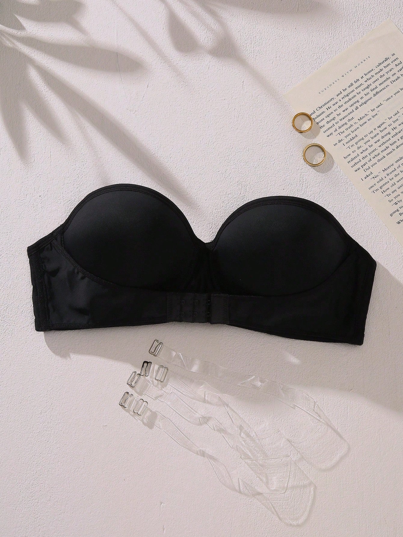 Solid Underwire Bra Strapless Bra