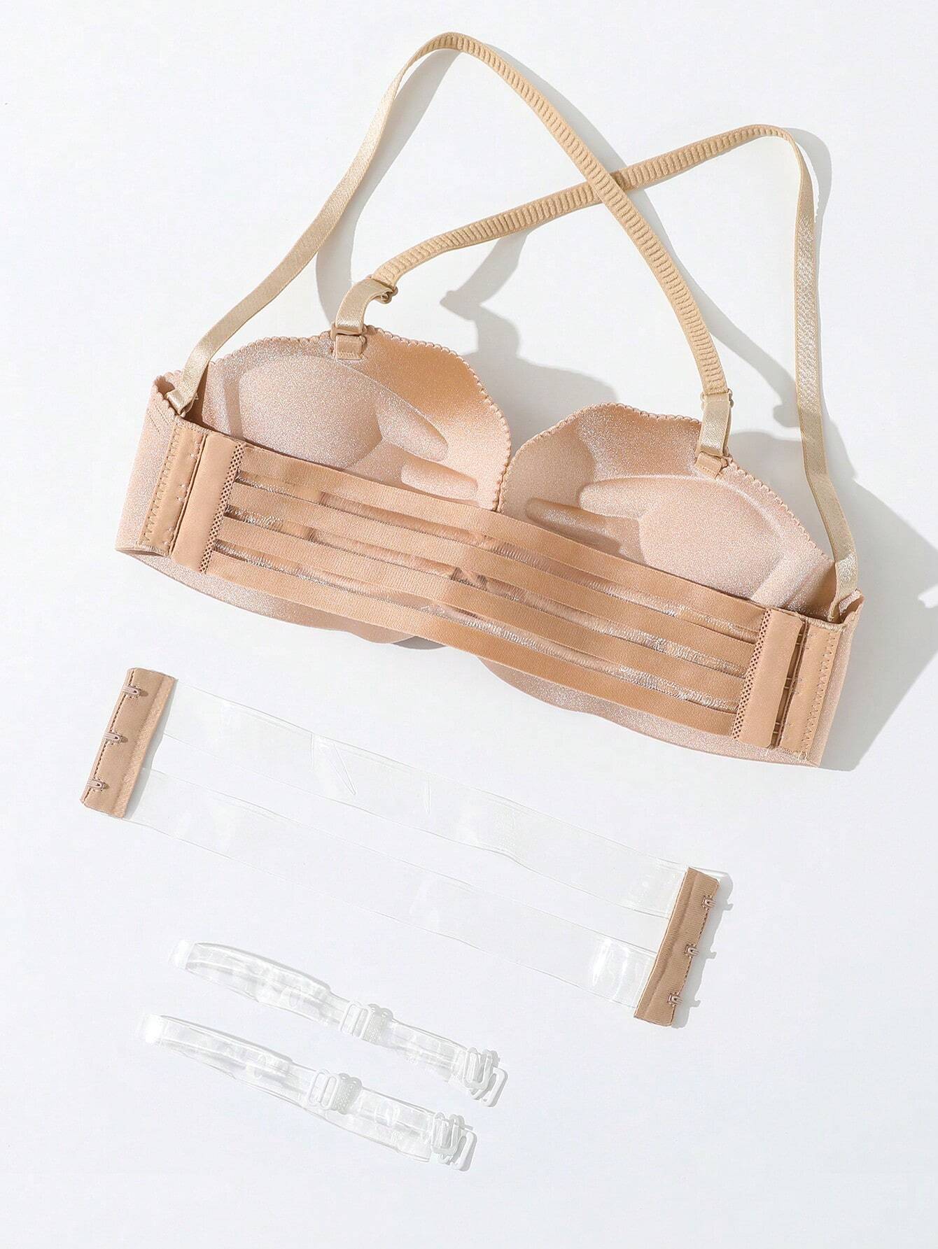 Crisscross Back Lace-up Bralette