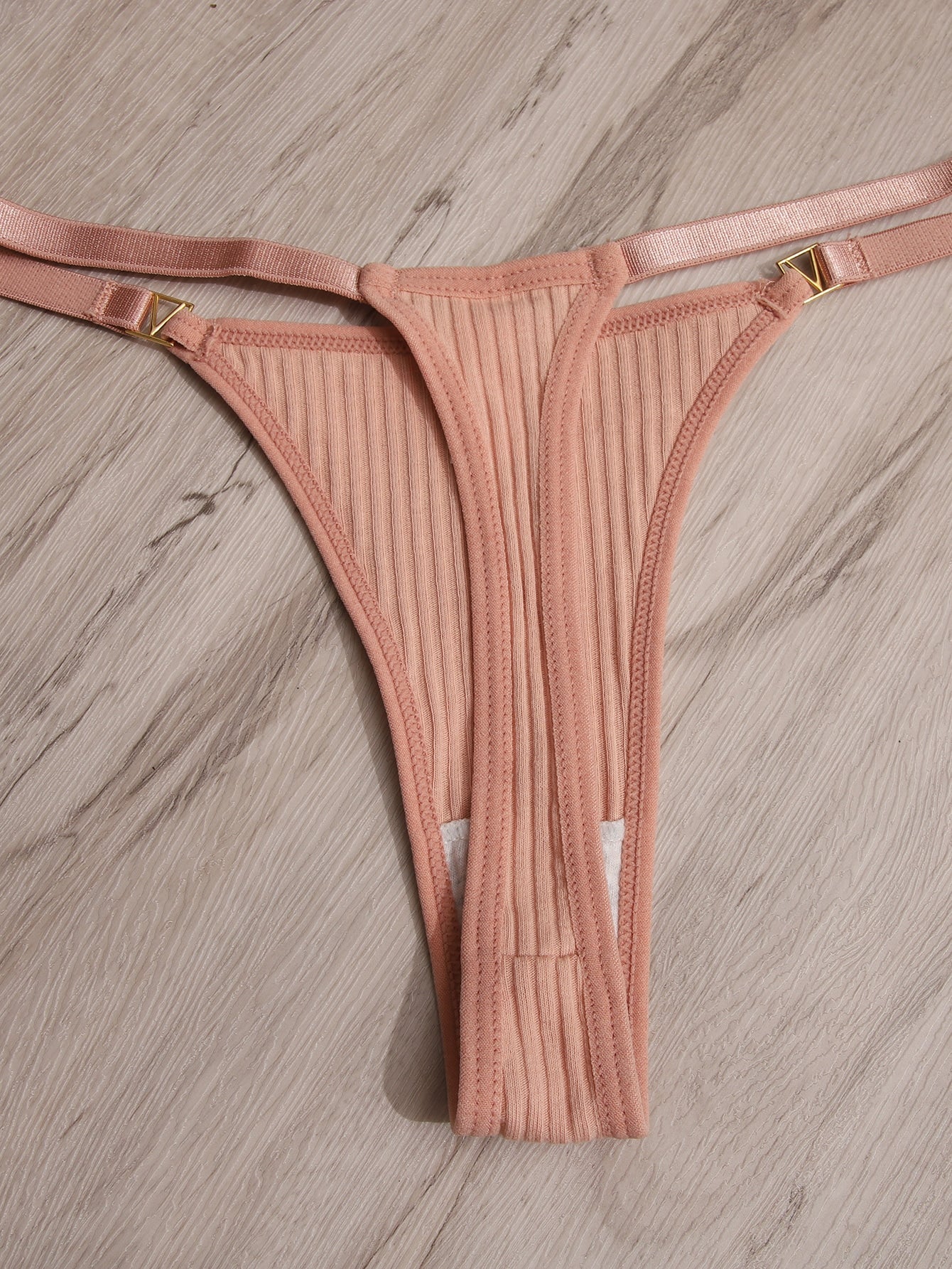 7pack Ribbed Knit Thong