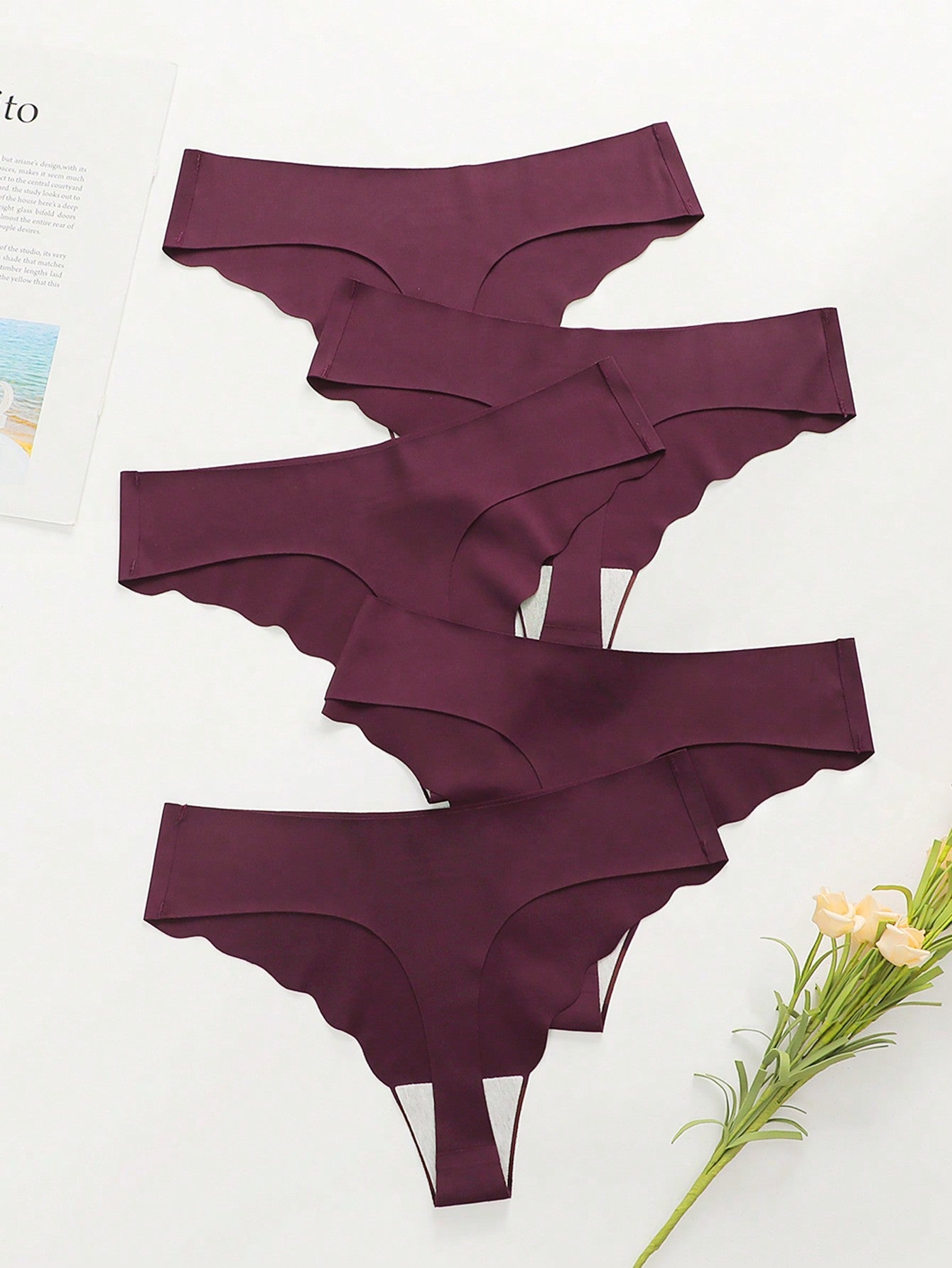 5pack Seamless Panty Set