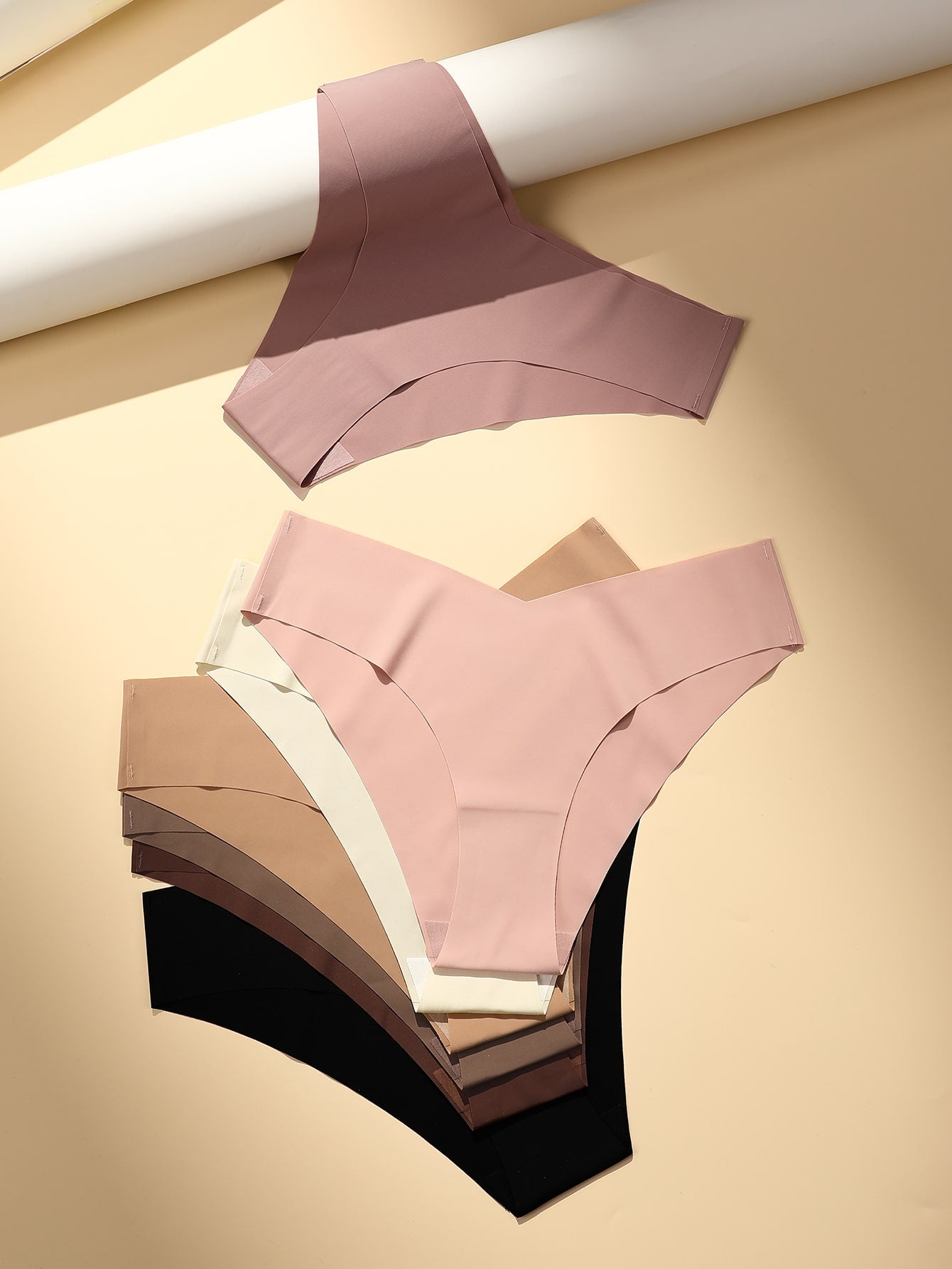 7pack Solid Simple Brief