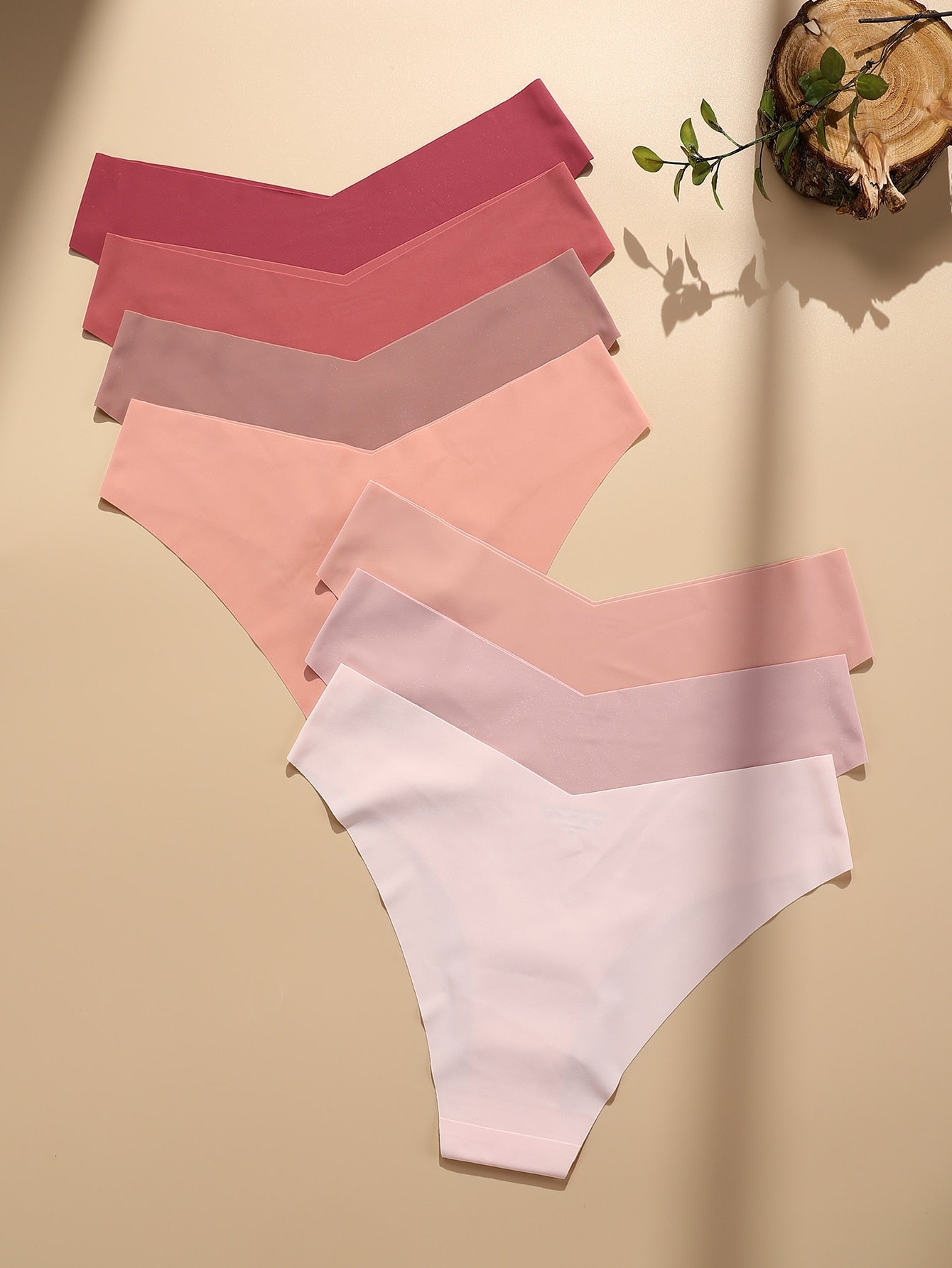 7pack Solid Simple Brief