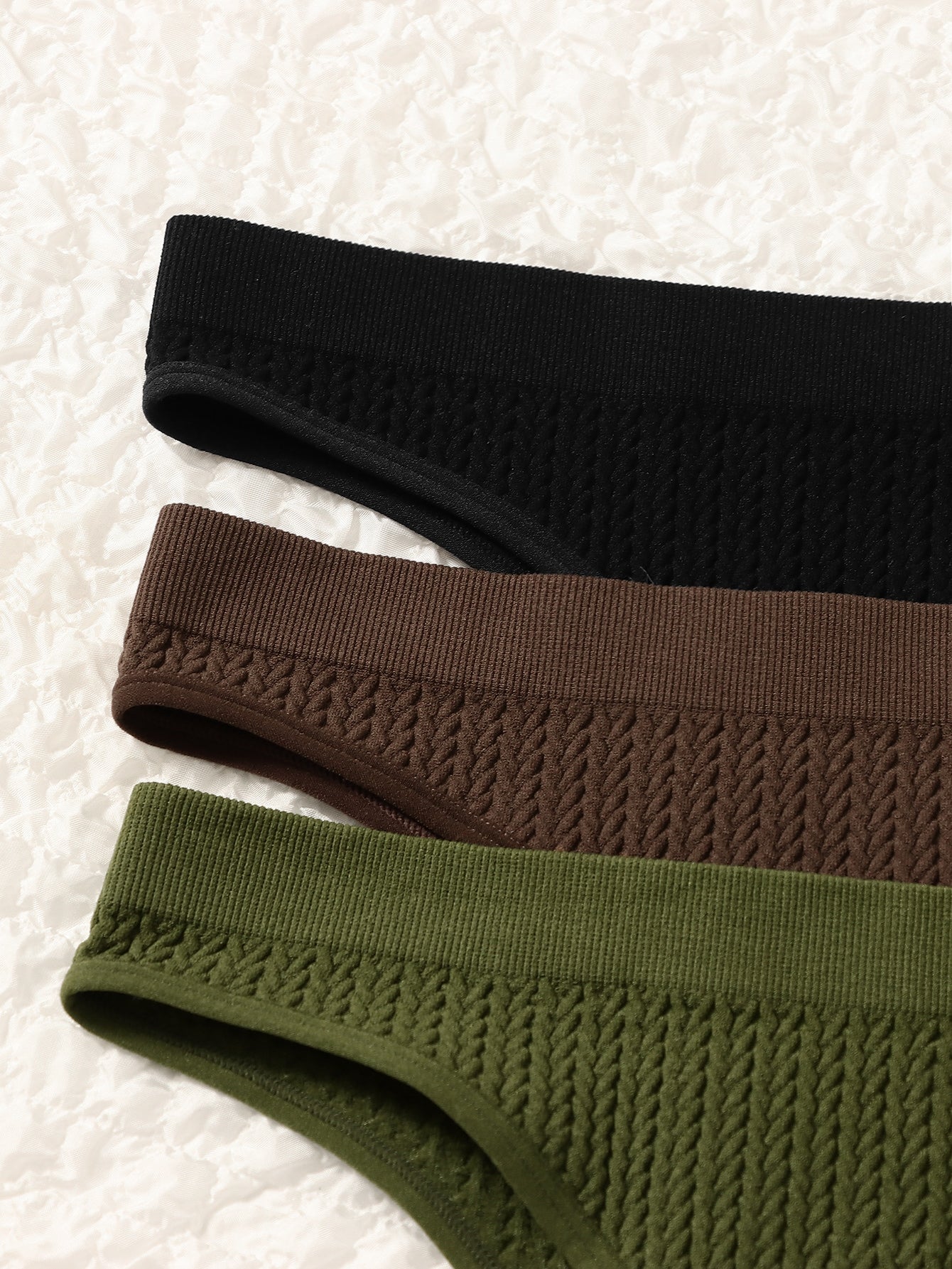 7pack Solid Seamless Panty