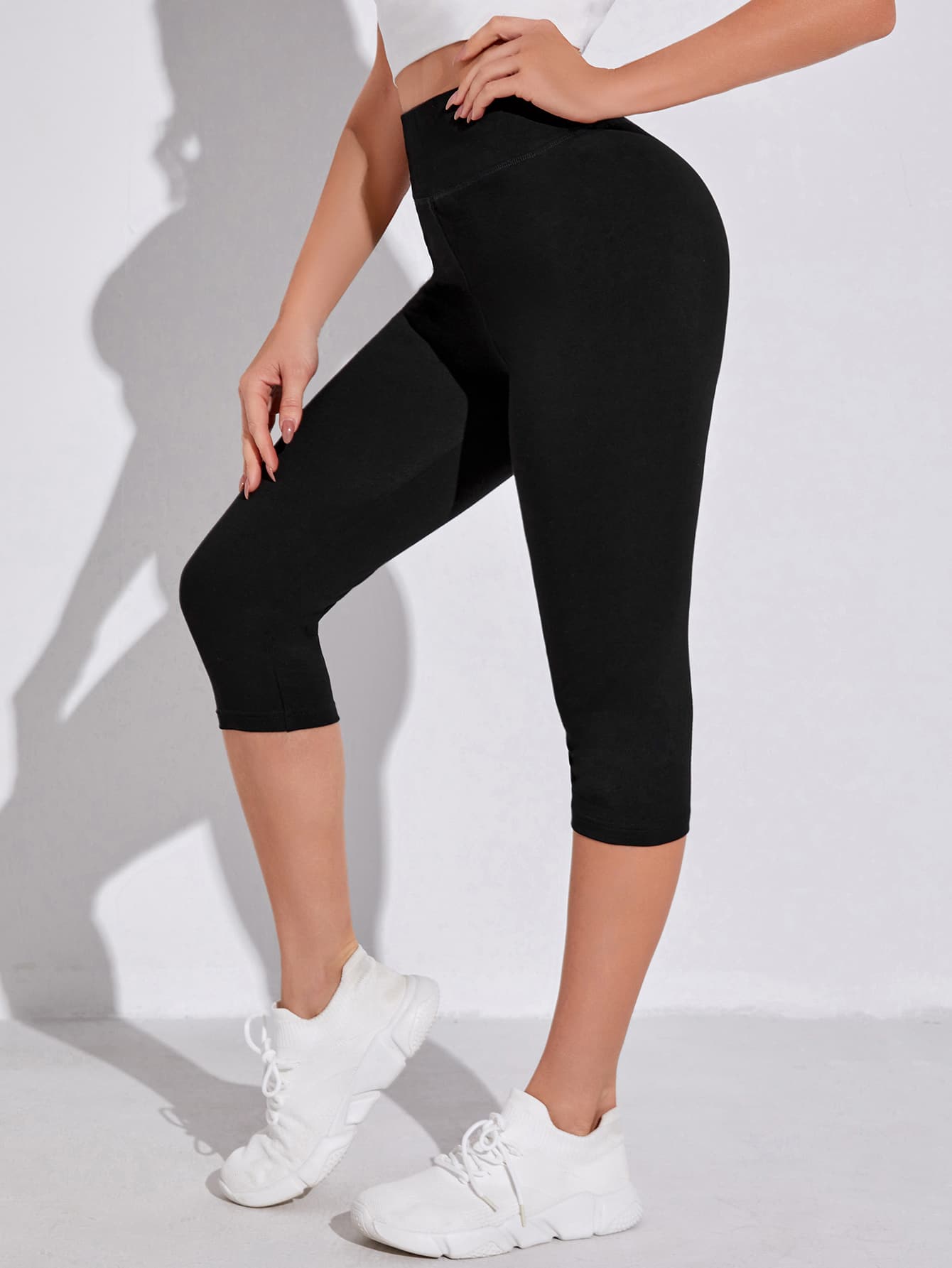 SHEIN EZwear High Waist Leggings